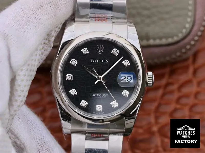 Rolex Datejust 116200 36mm DJ Factory Black Dial
