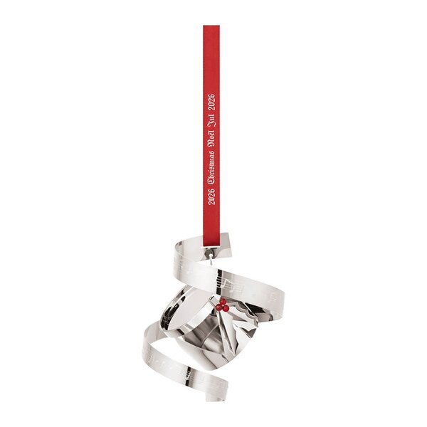 2026 juleuro 10 cm sølv