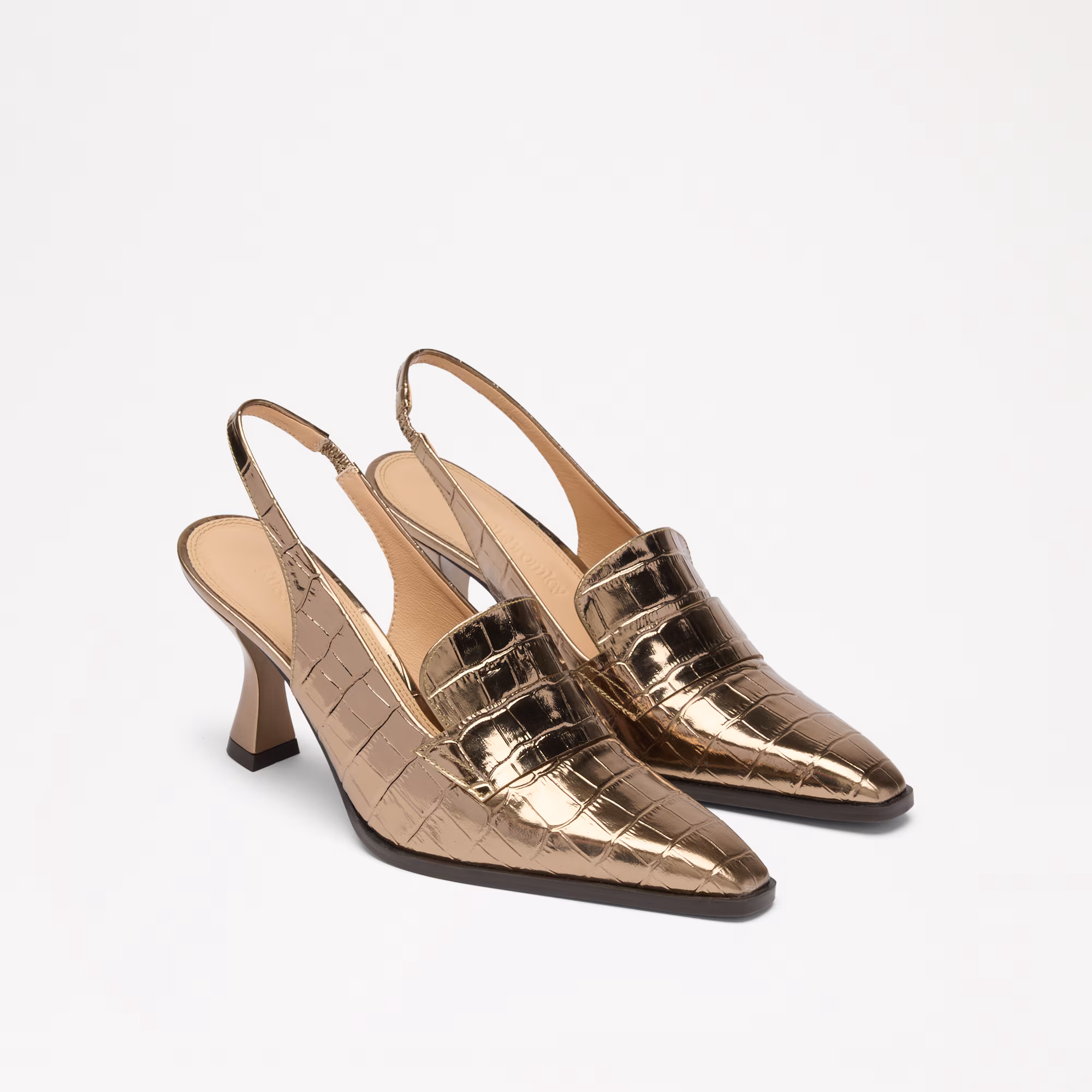 Totter Slingback<br>Slingback Heeled Loafer
