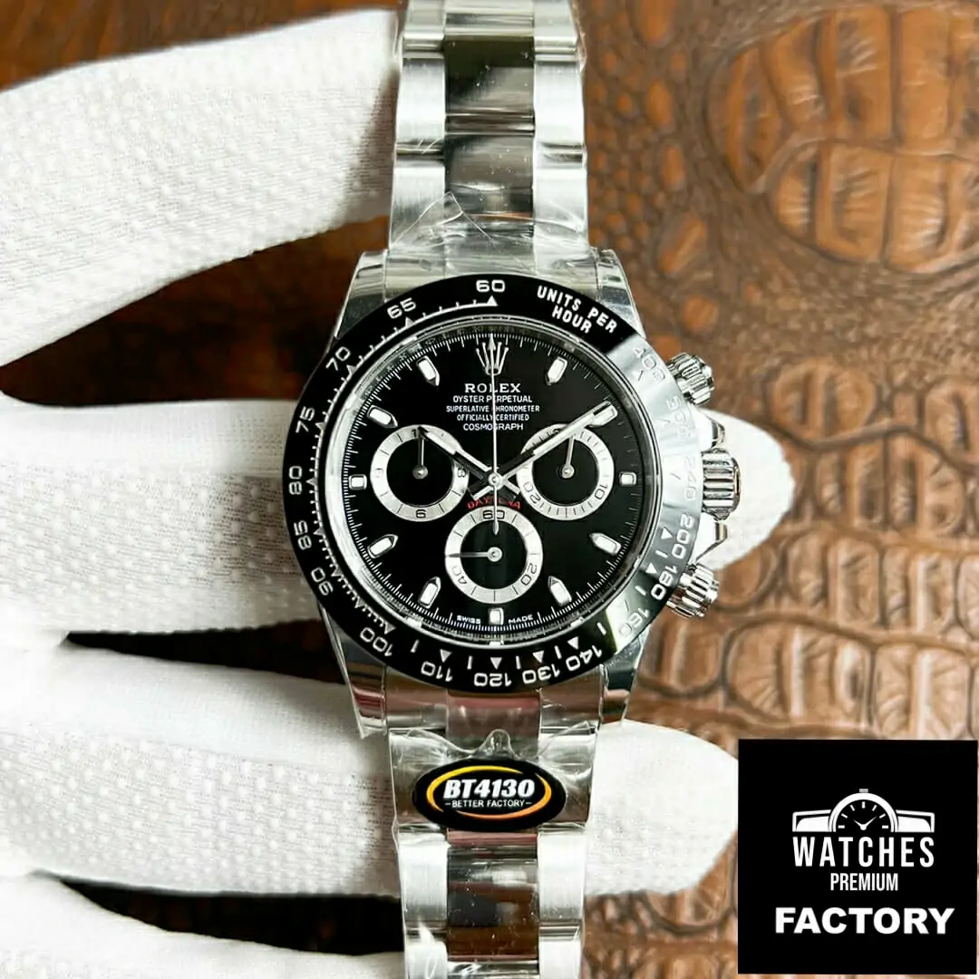 Rolex Daytona M116500LN-0002 BT Factory Stainless Steel Strap
