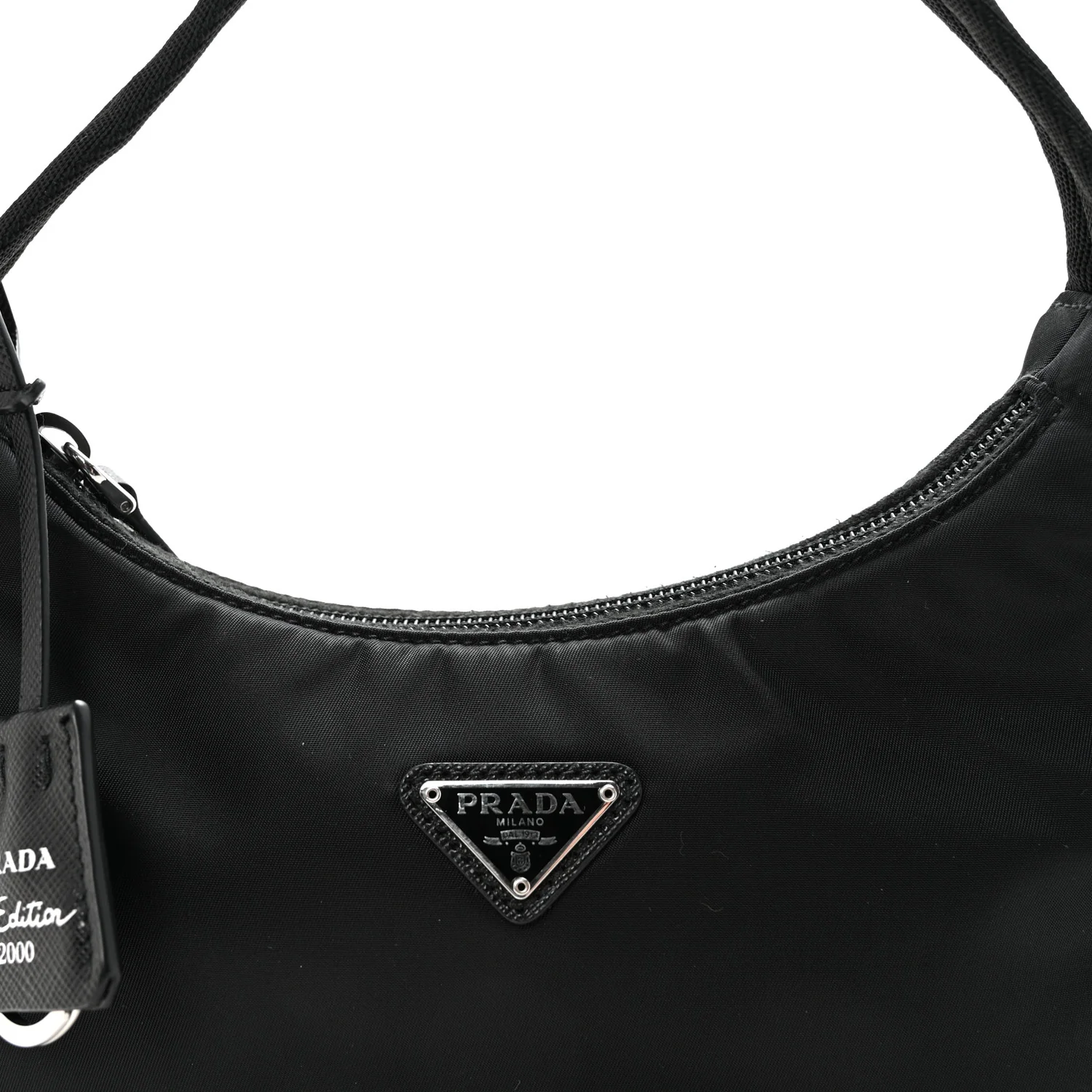 Tessuto Nylon Mini Re-Edition 2000 Bag Black