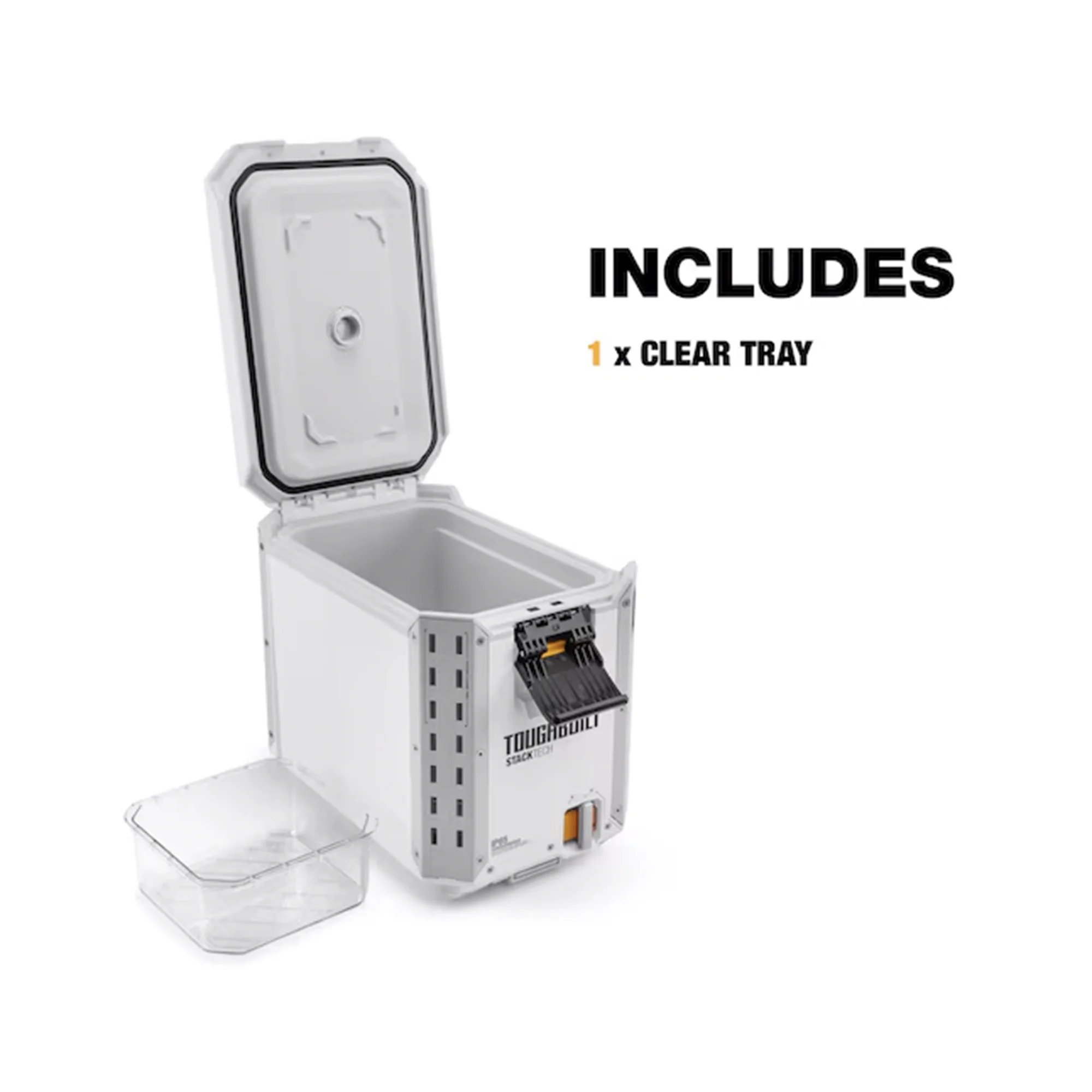 StackTech Compact Cooler, Stackable 16 Quart Hard Shell Ice Chest, White(16 qt) - Image 9