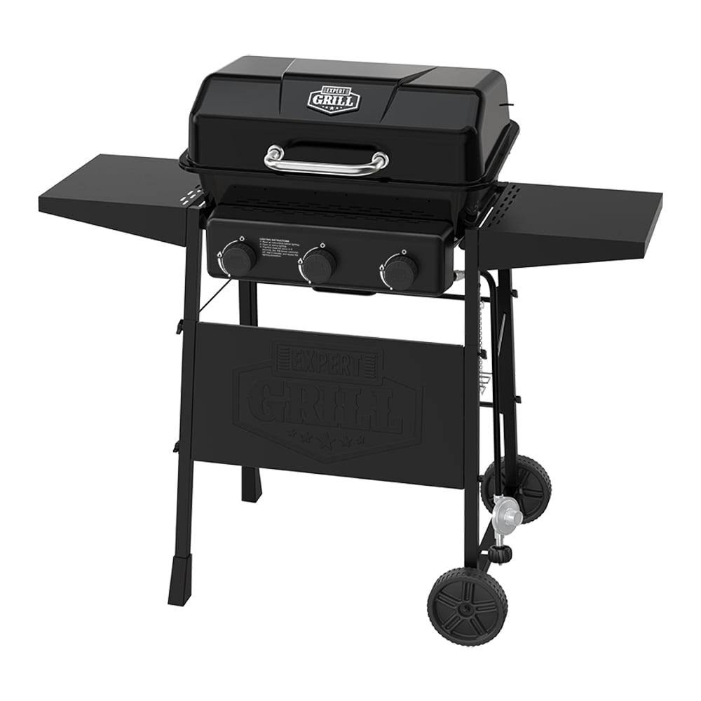 Expert Grill 3 Burner Propane GAS Grill, 27,000 BTU, 450 Sq. in.