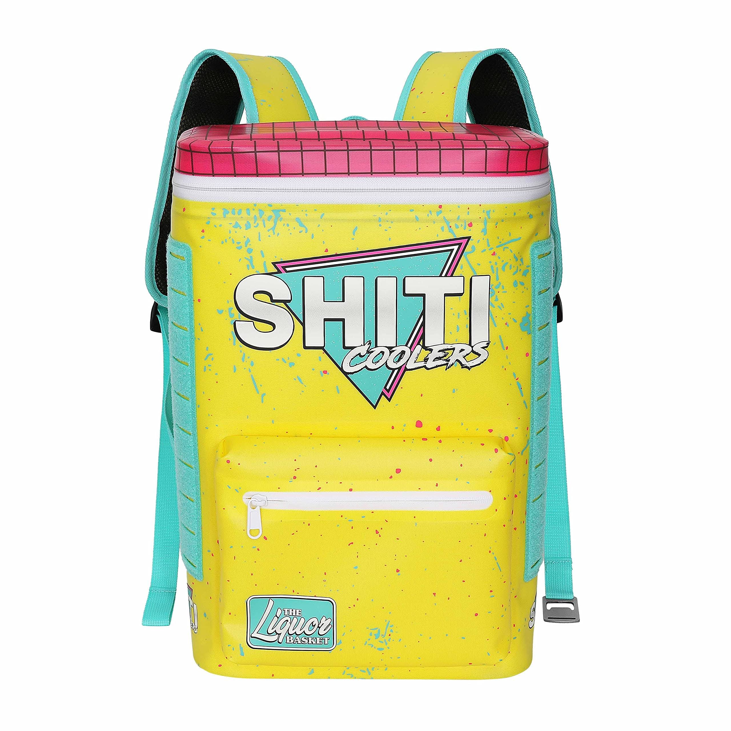 Shiti Coolers Soft Side Backpack Cooler for Partying at The Beach, Pool, Tailgate, or Camping - Portable Backsaver - Insulated & Leak Proof - High