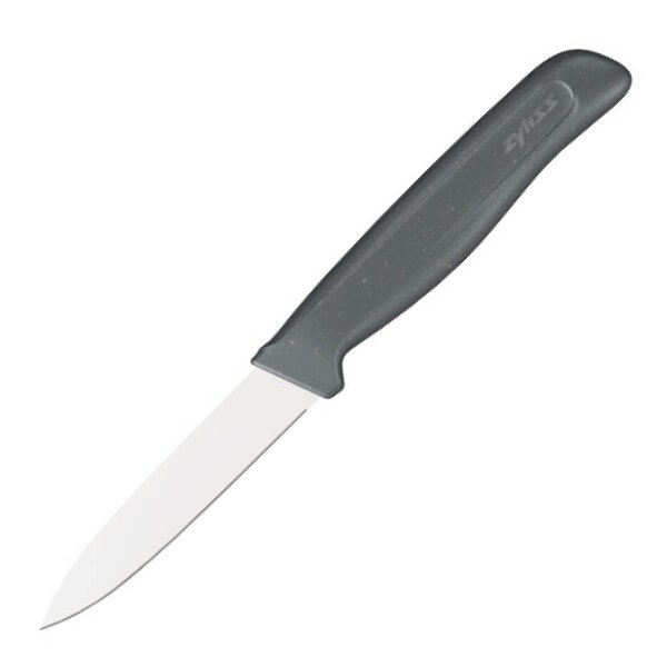 Skrellekniv 9 cm beluga grey