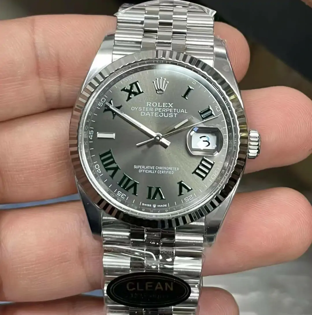 Rolex Datejust M126234-0045 36MM Clean Factory Stainless Steel Strap