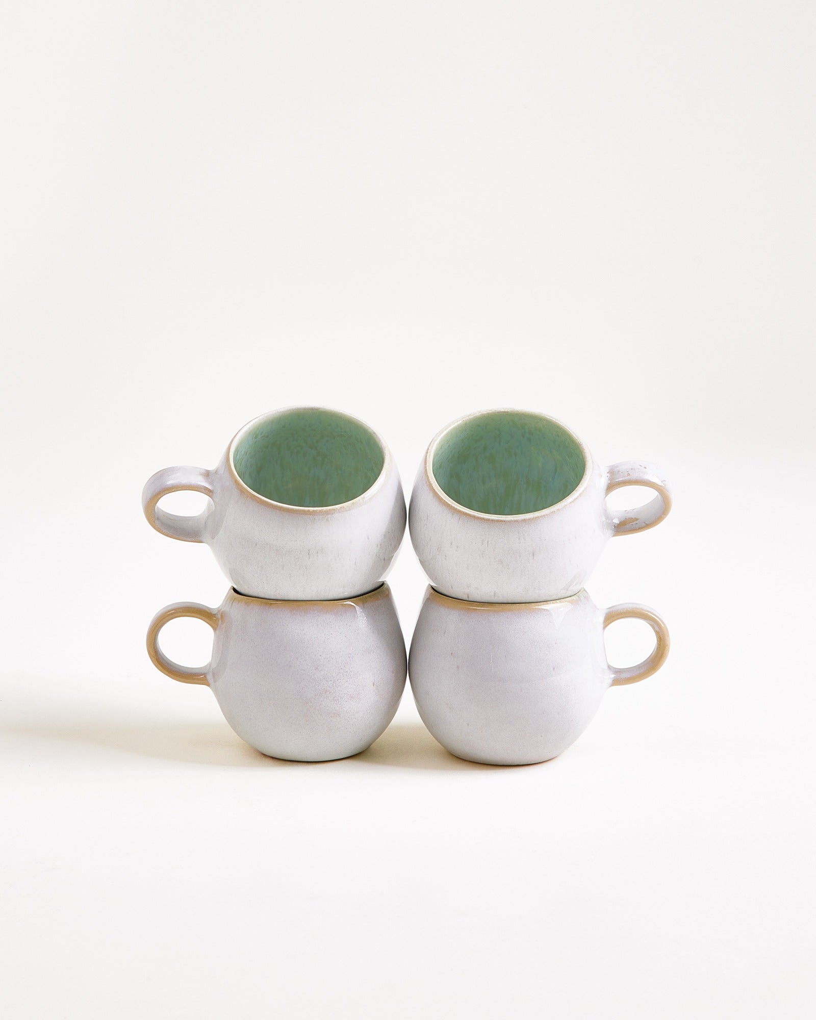 AREIA - ESPRESSO MUG MINT SET OF 4