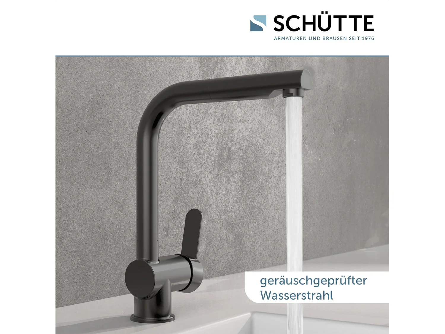 Schtte Mitigeur robinet de cuisine LONDON, avec bec extensible