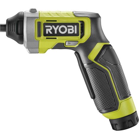RYOBI Tournevis 4V USB Lithium - 1 batterie 2,0Ah - coffret 10 embouts - mandrin déporté - renvoi d'angle - RSD4-120TA2 — vue 5