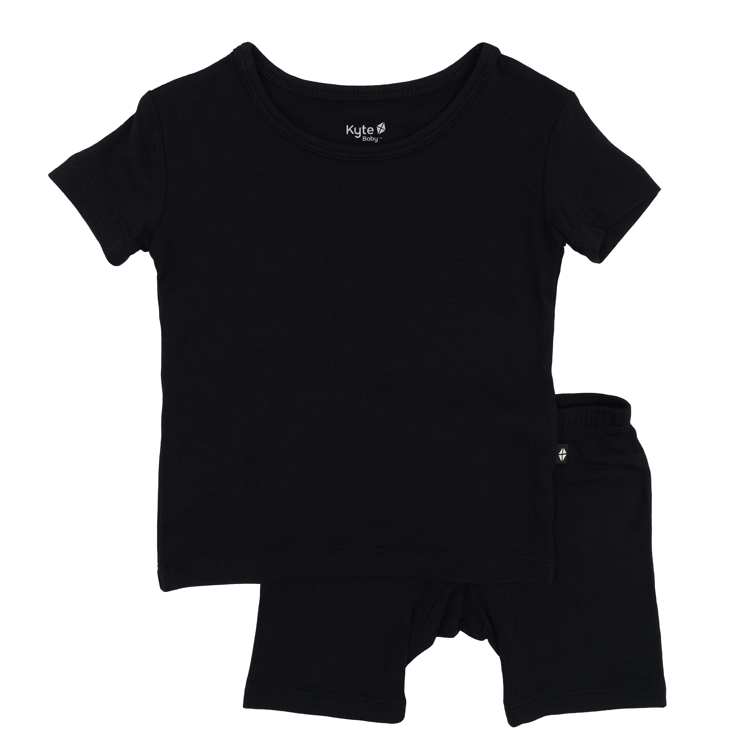 Short Sleeve Pajamas in Midnight