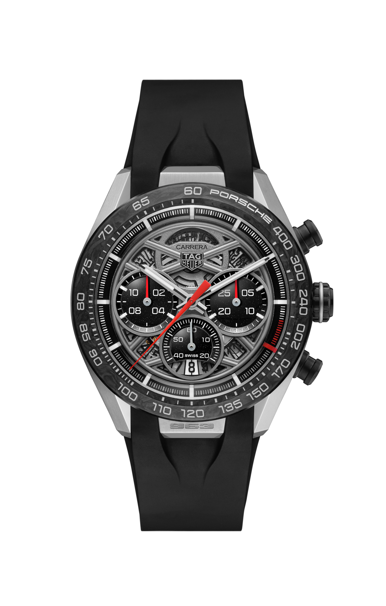 TAG Heuer Carrera watch Chronograph x Porsche 963