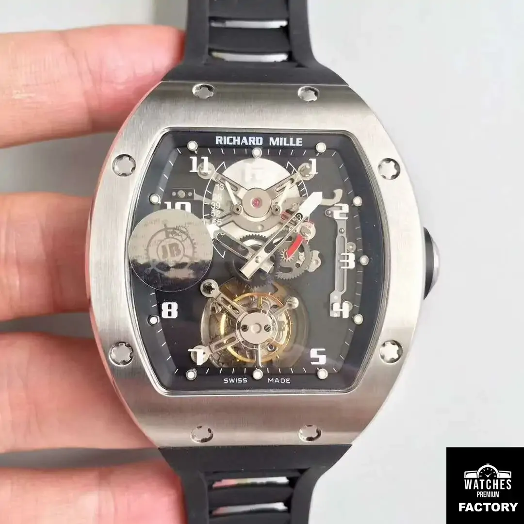 Richard Mille RM001 Tourbillon JB Factory Black Dial