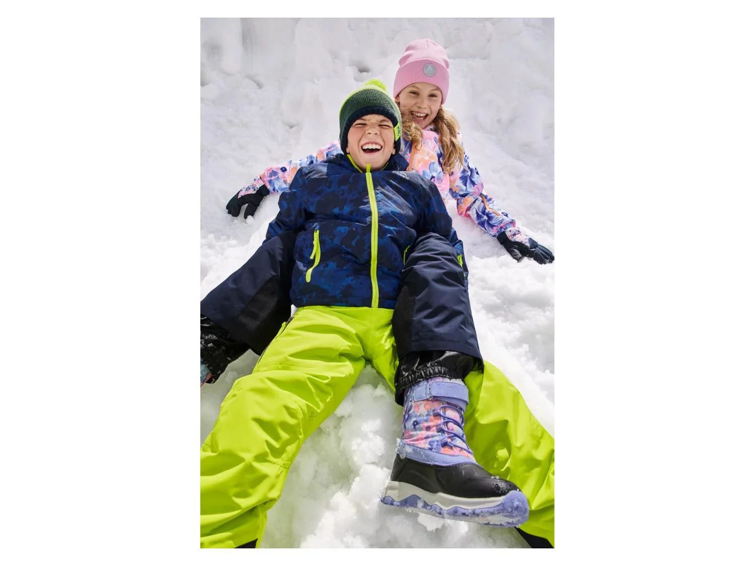 CRIVIT Bonnet en maille enfant
