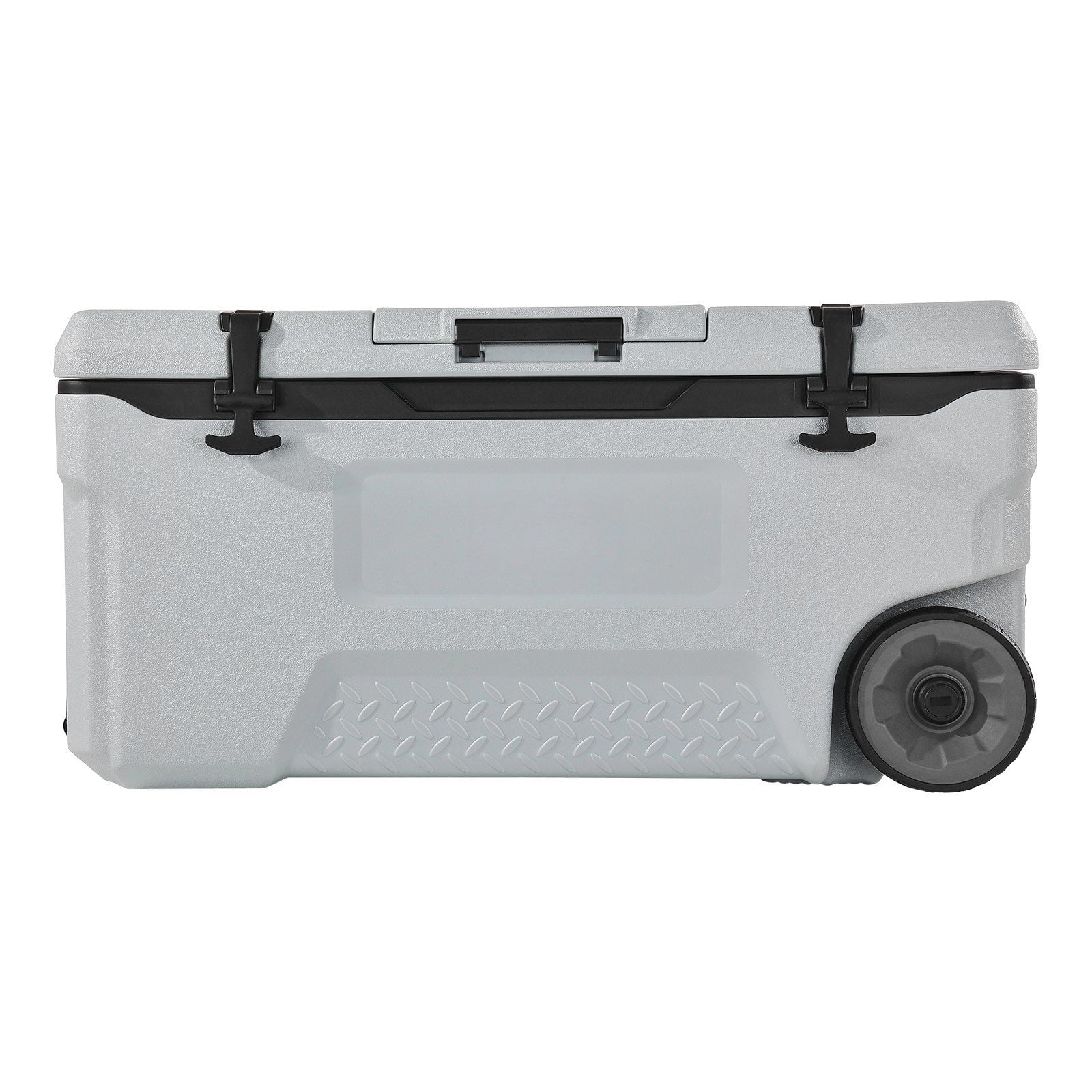 Portable Wheel Cooler 74 quarts, 120 tank capacity, insulated rolling cooler with cup holder for outdoor, camping, beach and picnic use - Image 8