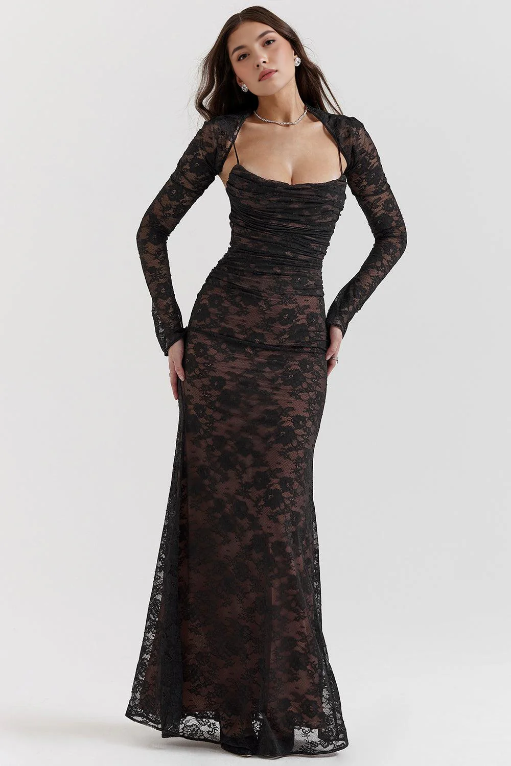Chloé | Robe Maxi en Dentelle