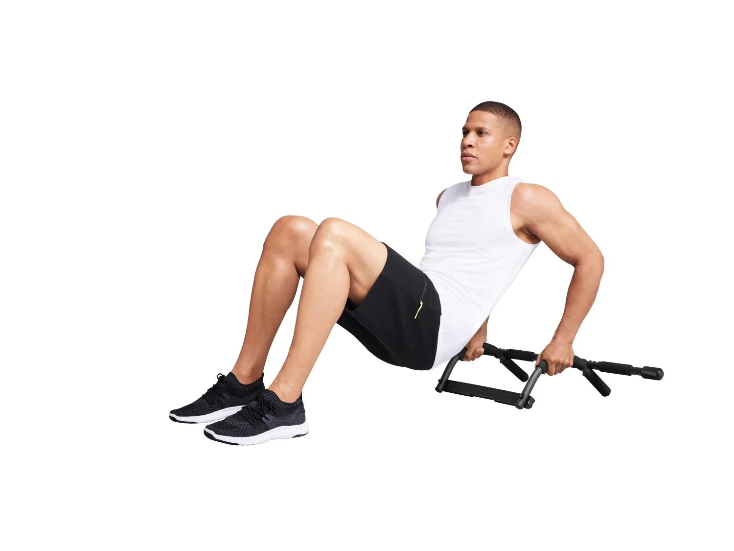 CRIVIT Barre de traction ou sangles de suspension ou poignes de pompes rotatives
