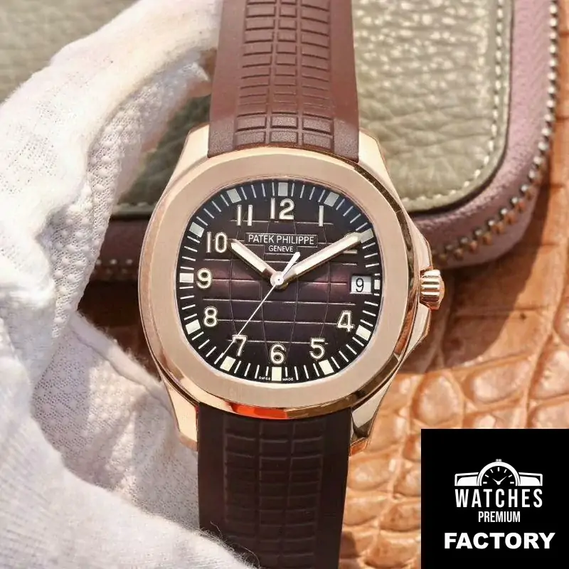 Patek Philippe Aquanaut 5167R-001 40mm ZF Factory Brown Strap
