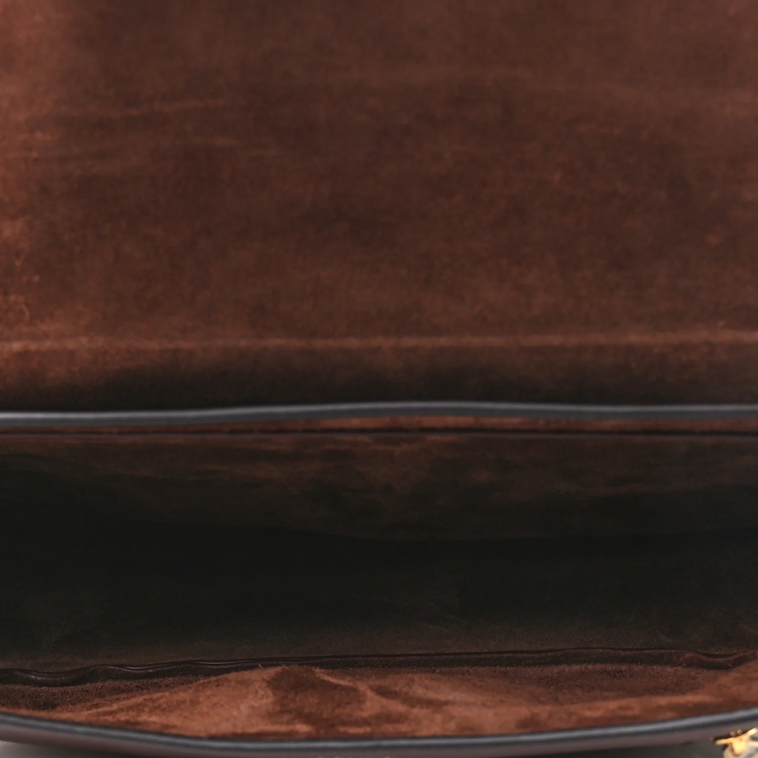 Shiny Lambskin Soft Triomphe Little Half Moon Bag Brick