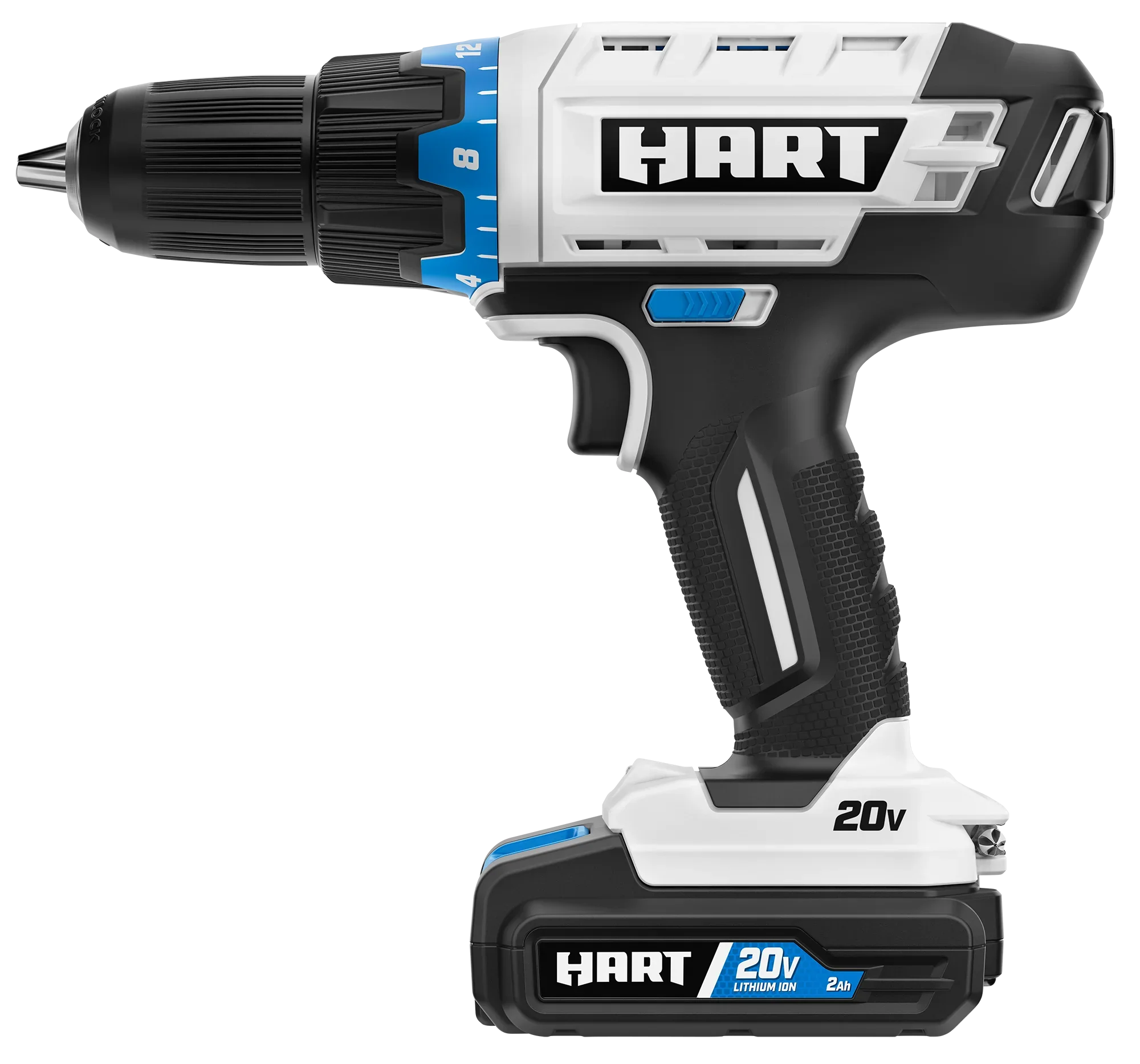 HART 20-Volt 3-Tool Combo Kit (2) 2.0Ah Lithium-Ion Batteries