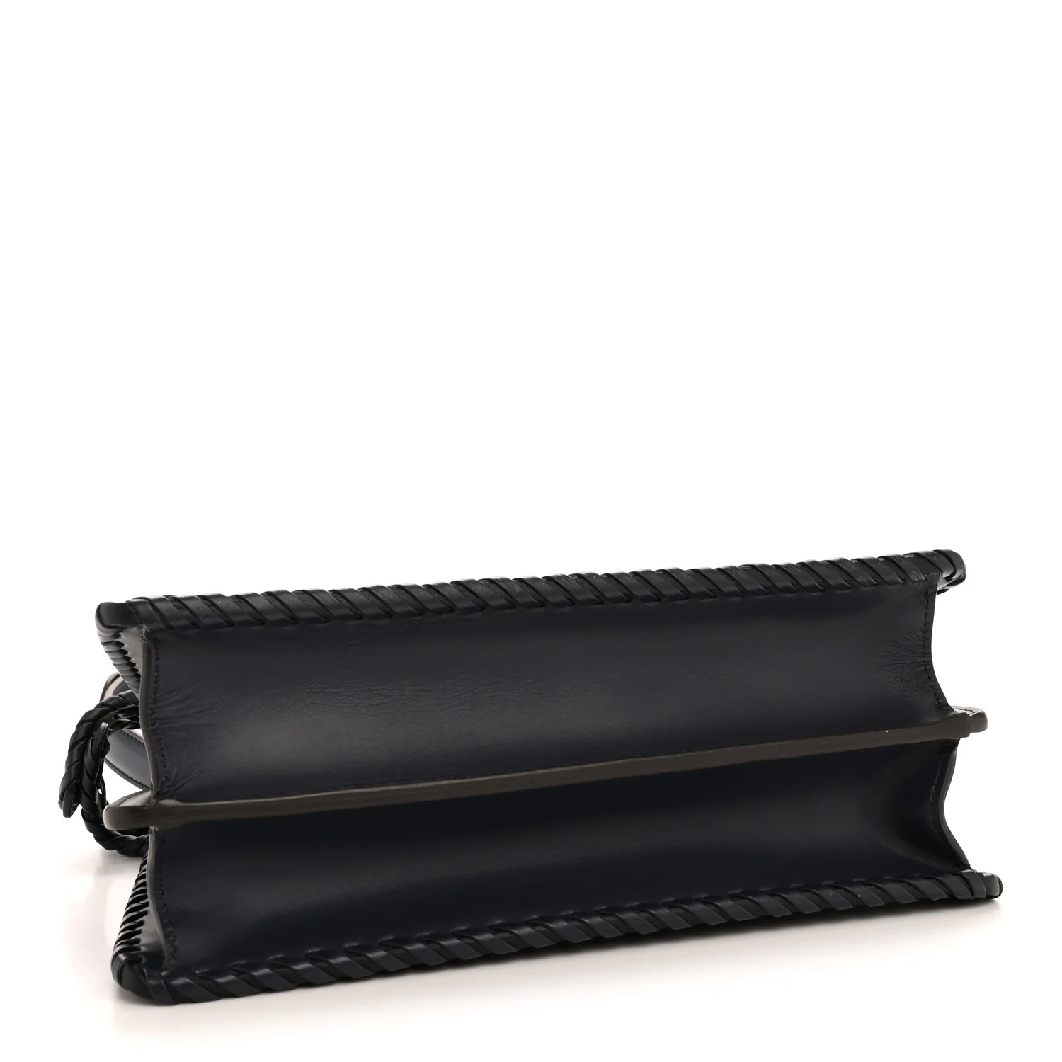 Vitello King Shiny Nappa Intreccio Petite Peekaboo I SEE U Satchel Midnight