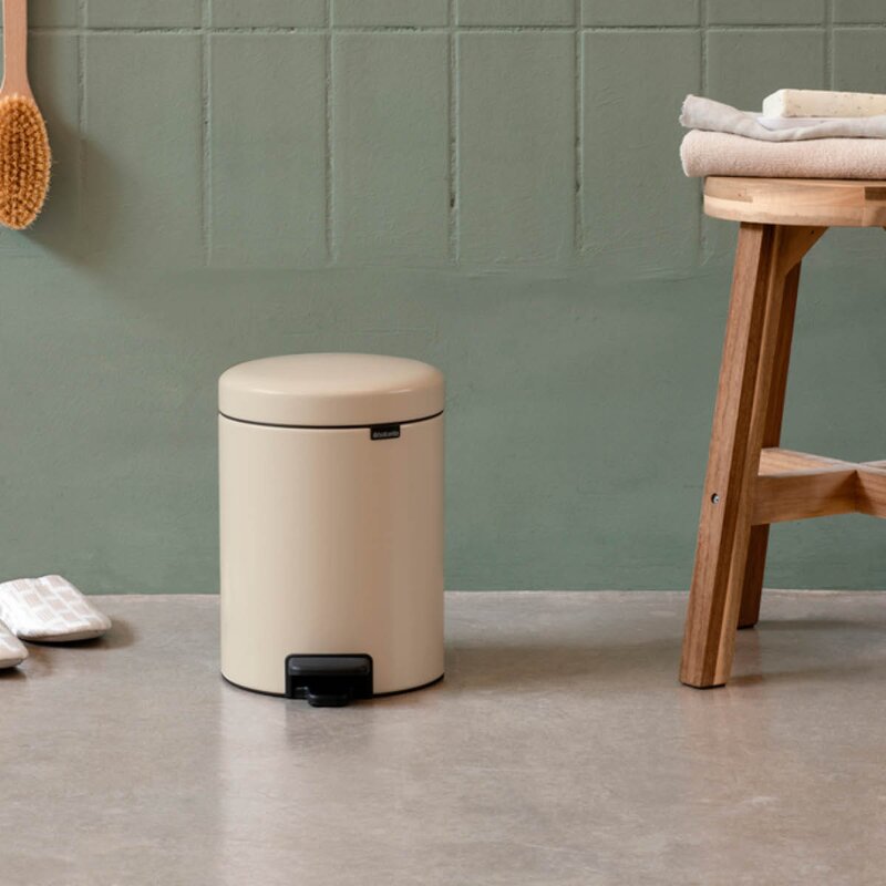 NewIcon pedalbøtte 3L soft beige