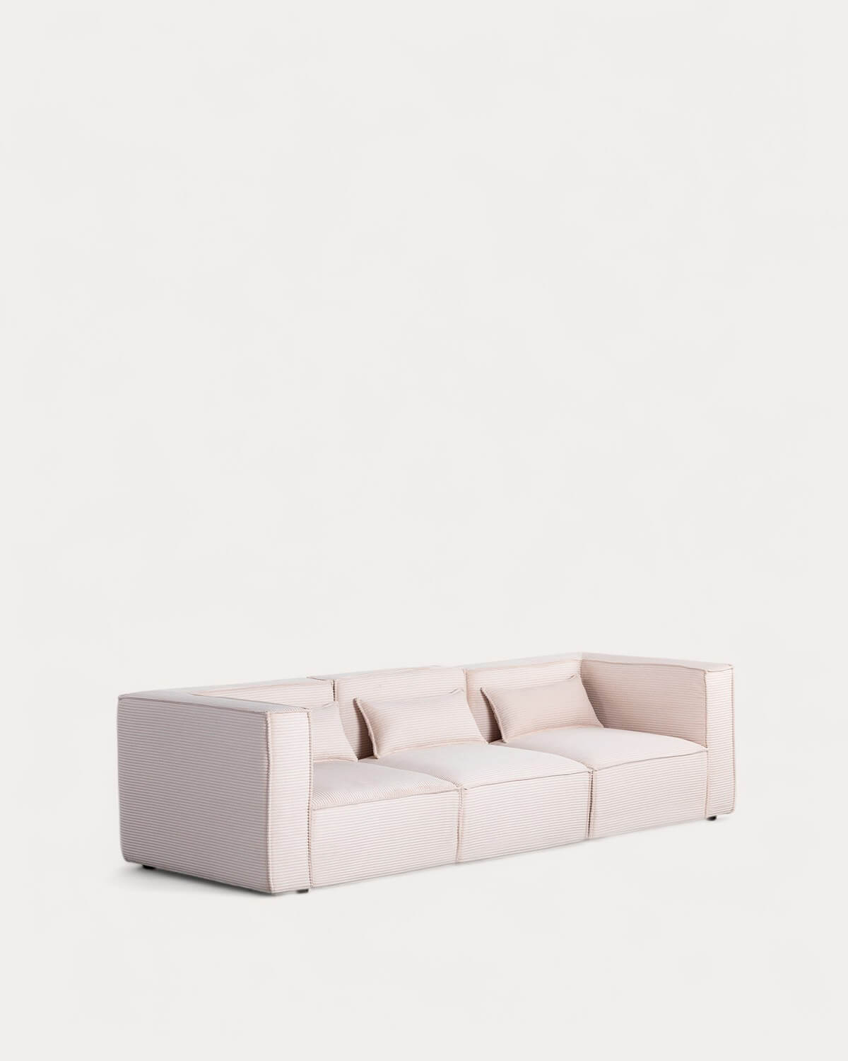 Kilhe Pana Gruesa - Sofá Modular de 3 Piezas con 2 Esquineros y Sillón de Pana Gruesa Kilhe