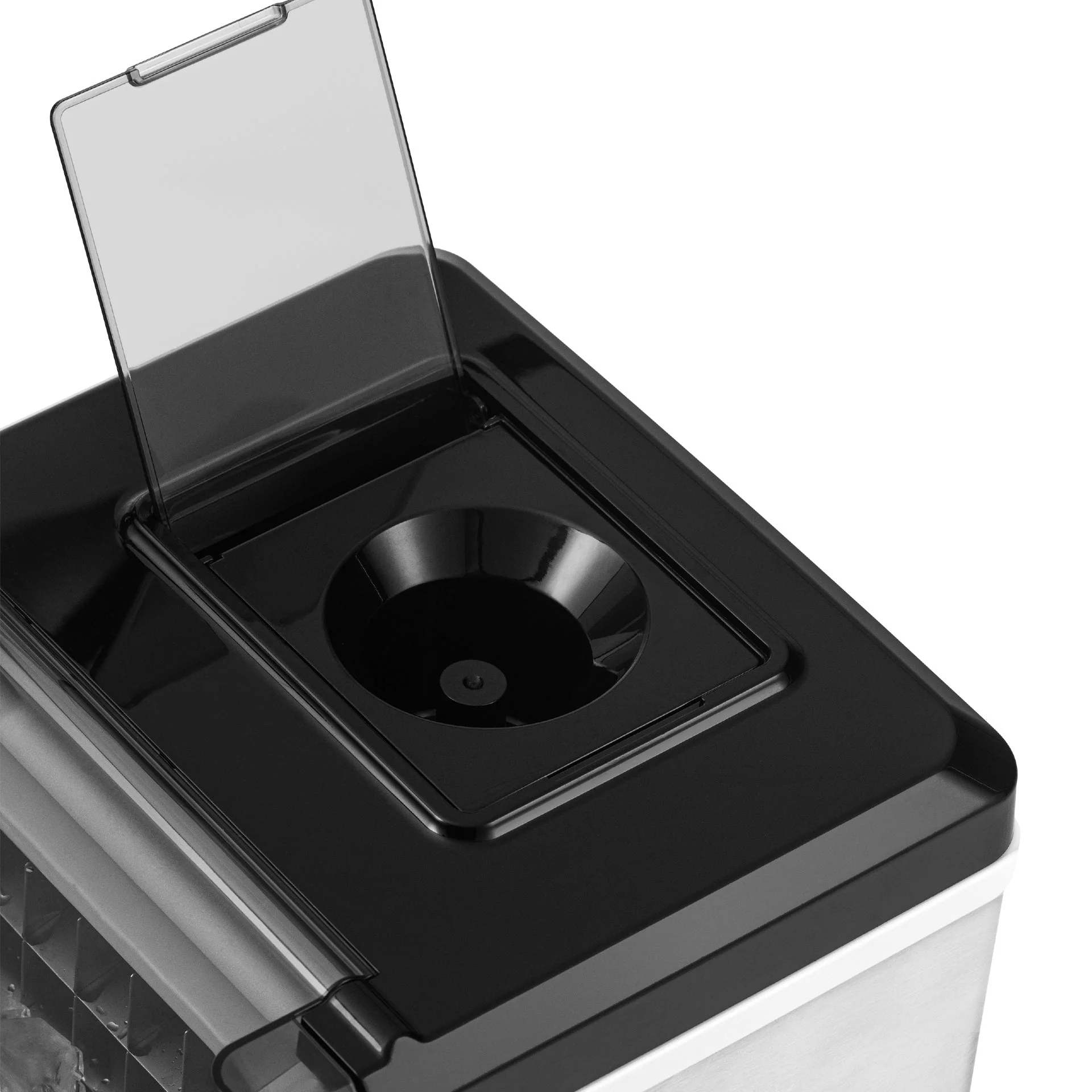 Newair Countertop Ice Maker. Clear Ice, 45 lbs/day - Stainless Steel