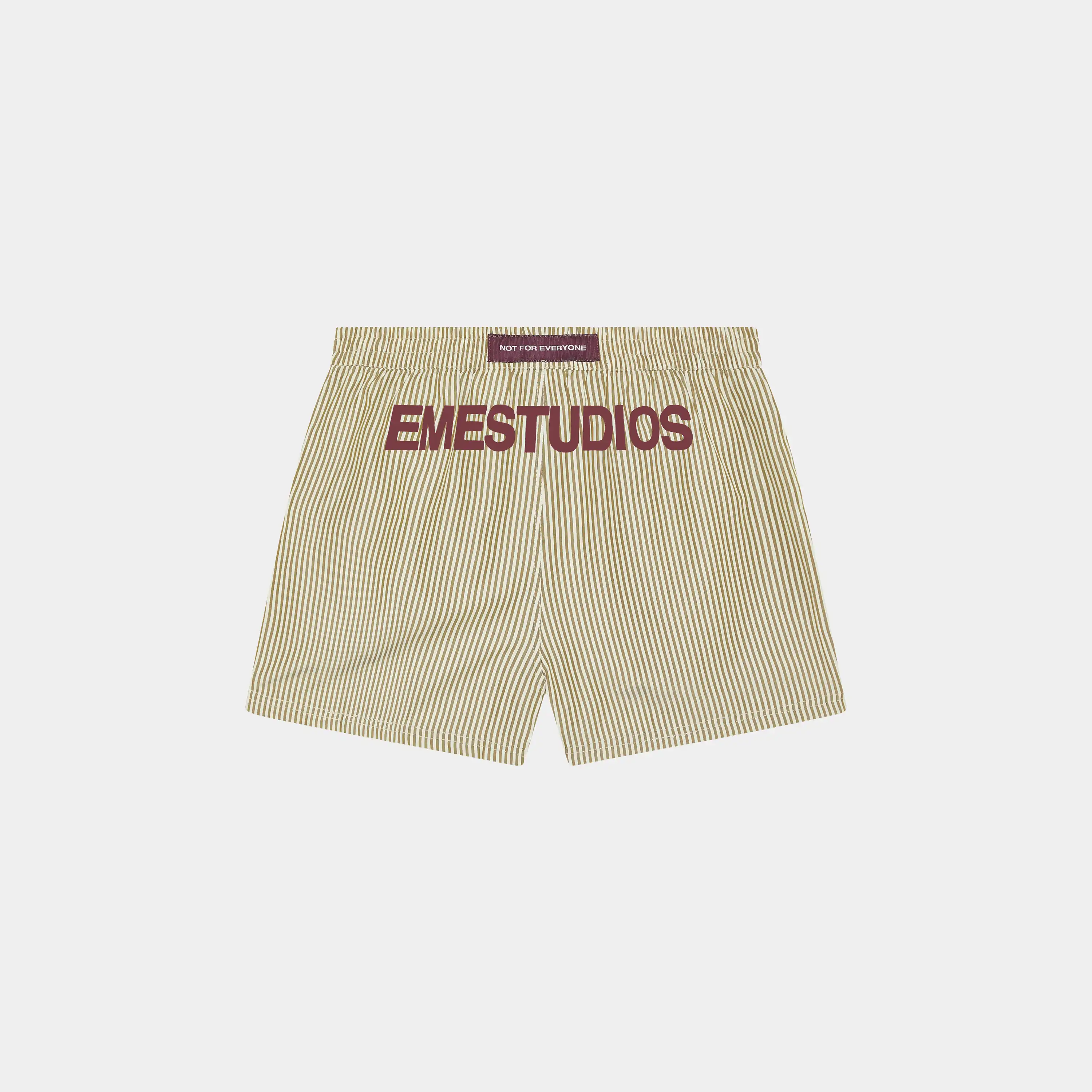 Lucky Striped Burgundy Boxers