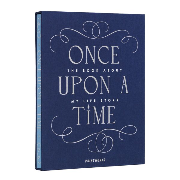 Once Upon a Time livshistoriebok blå