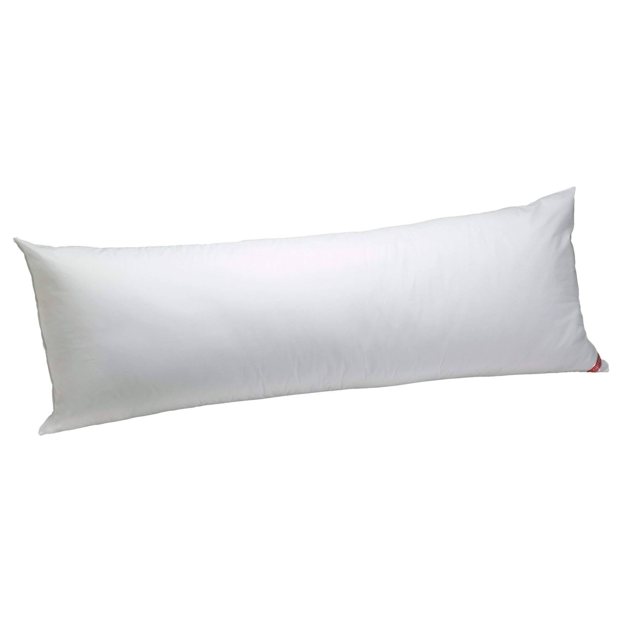 Allerease Extra Firm Density Body Pillow, White, Body PILLW