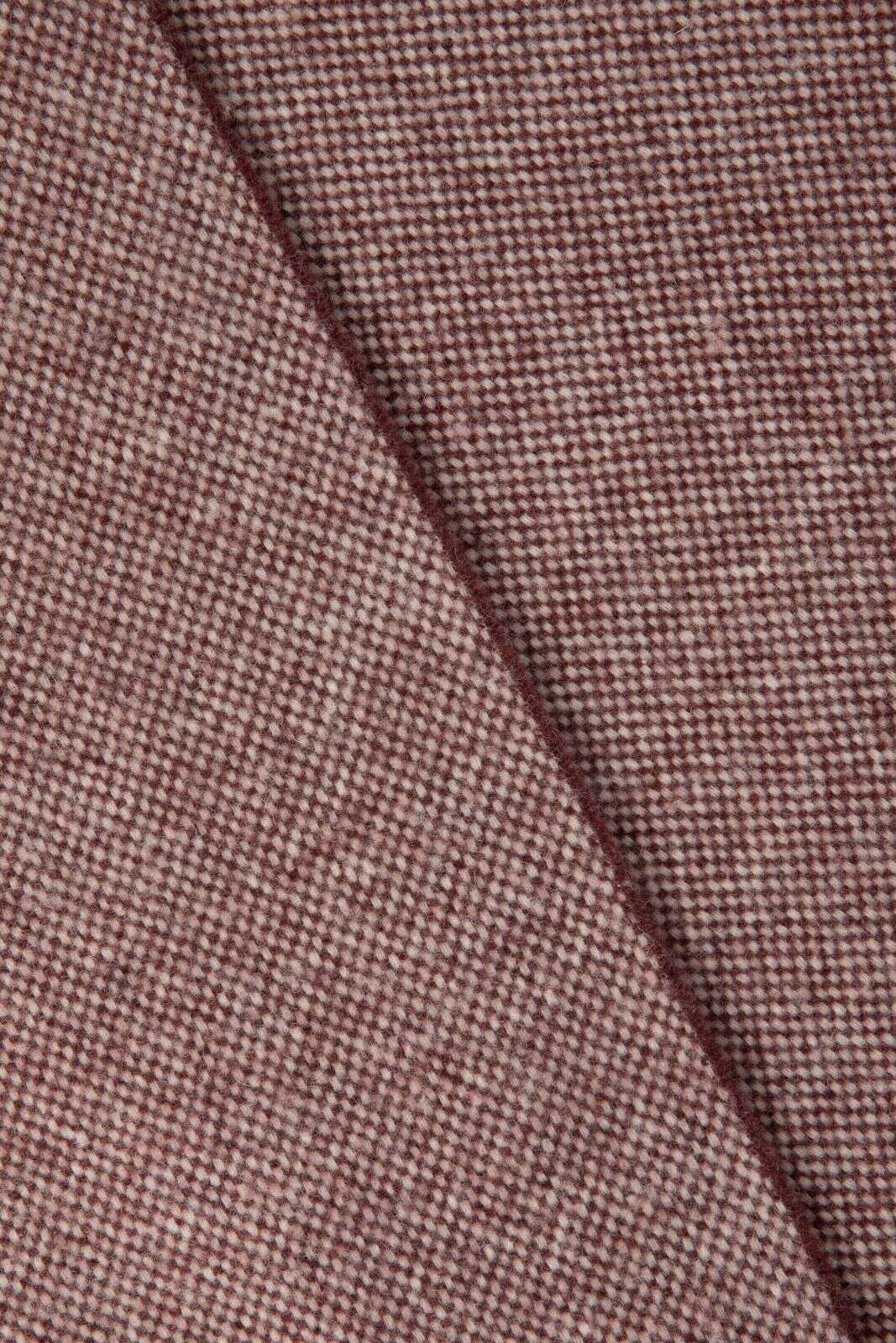 Donkerpaarse wollen sjaal