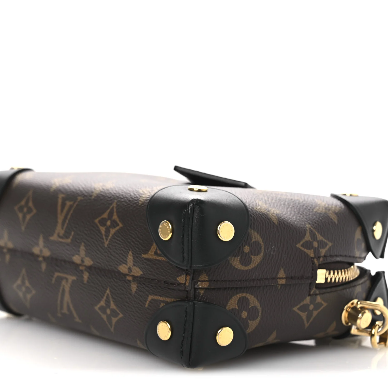 Monogram Petite Malle Souple Black
