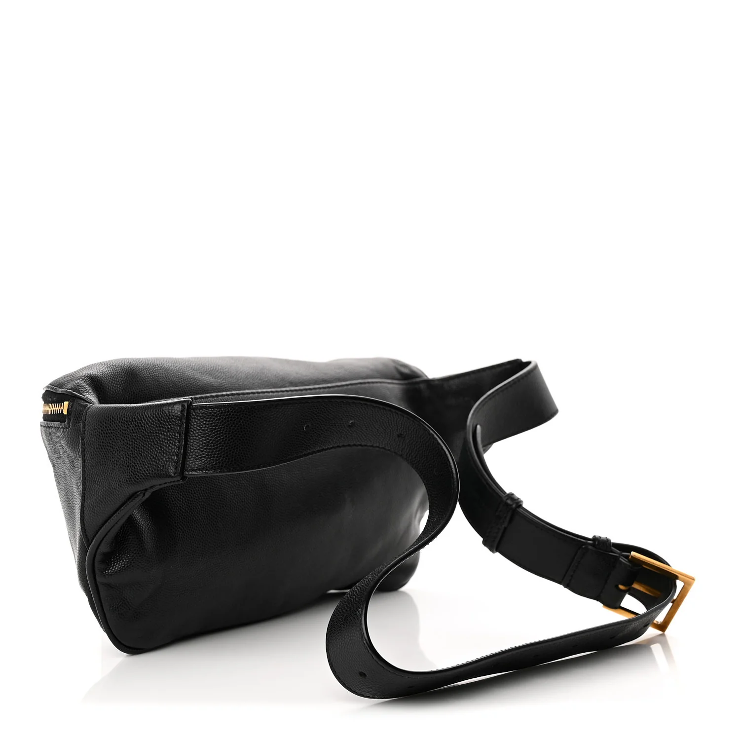 Grain De Poudre Monogram Belt Bag Black