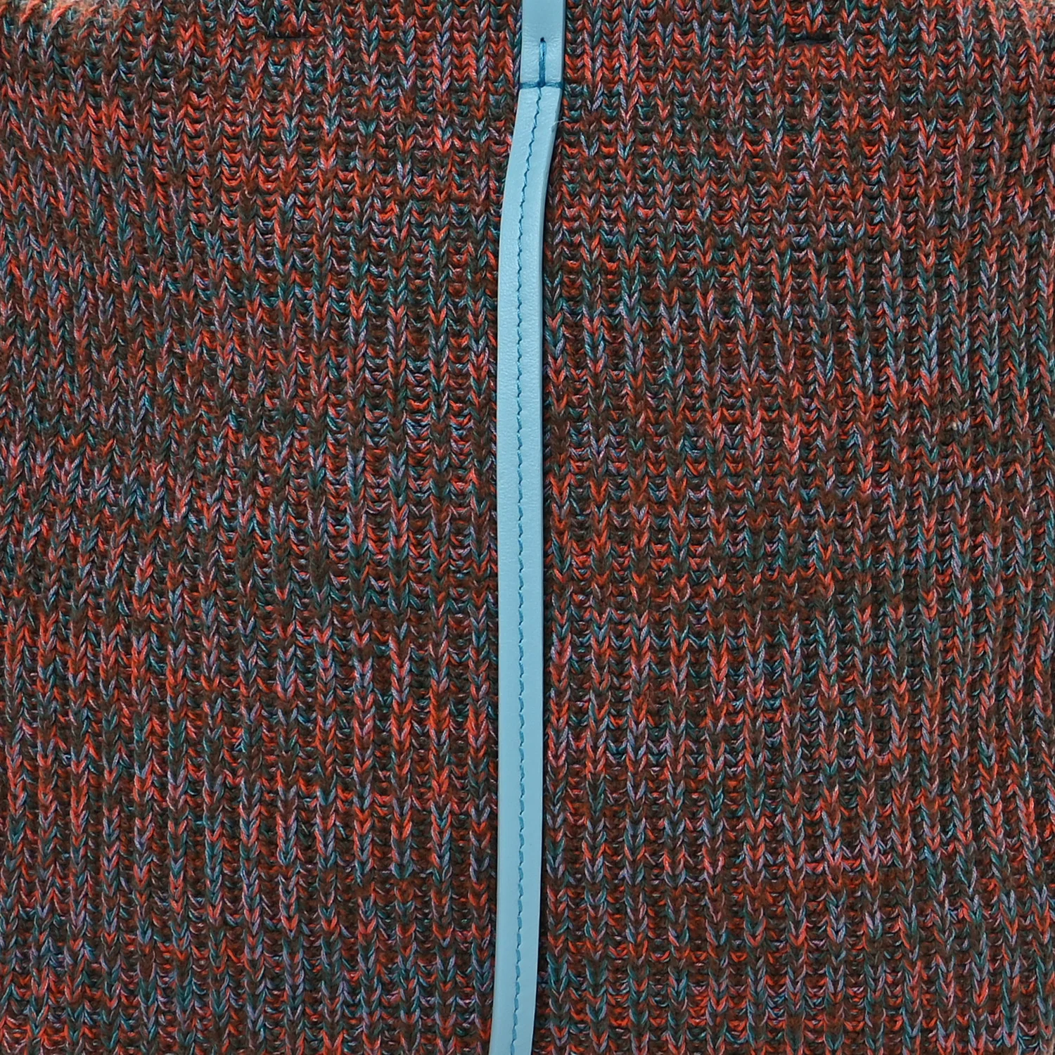 Knit Calfskin Hobo Bag Multicolor