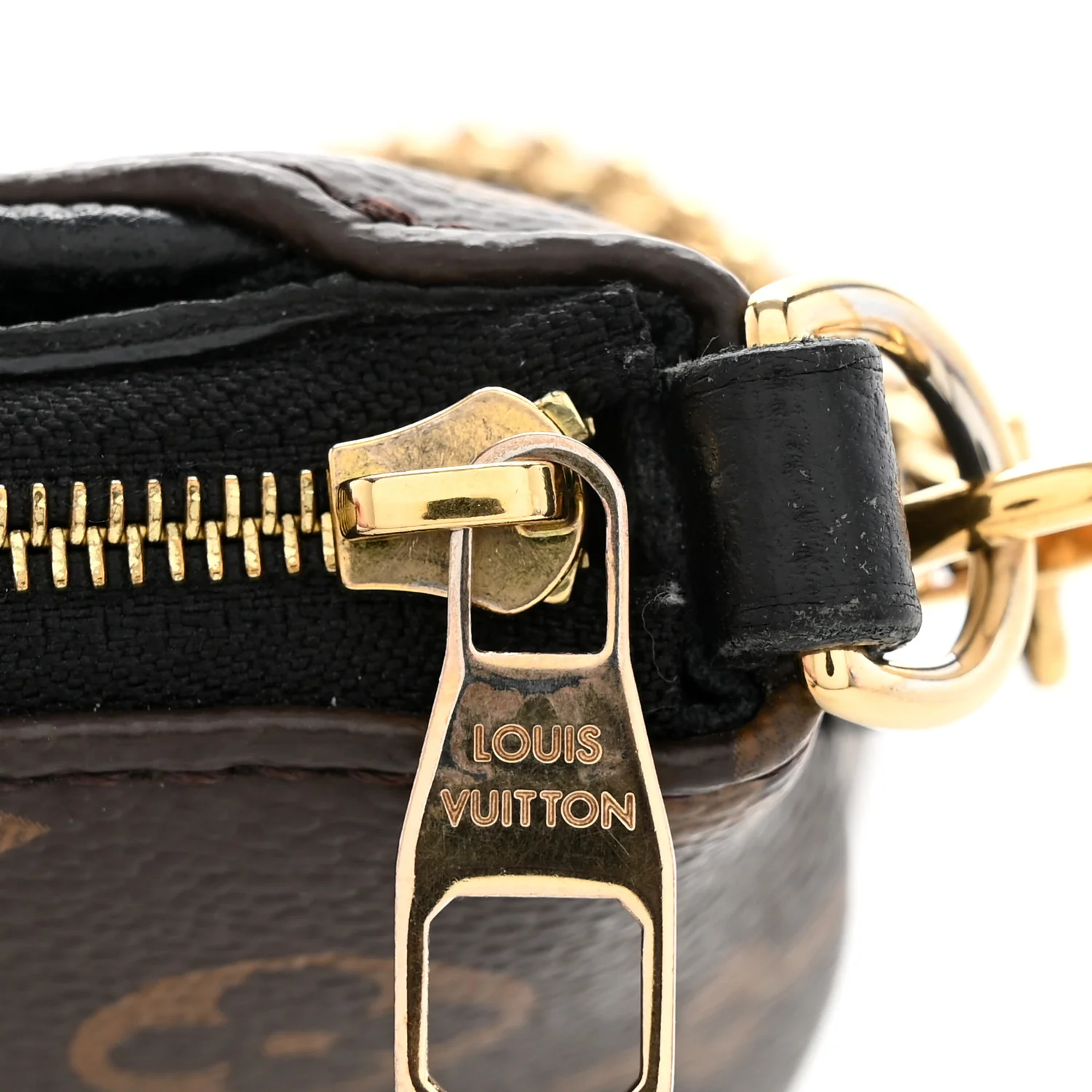 Monogram Pallas Clutch Black