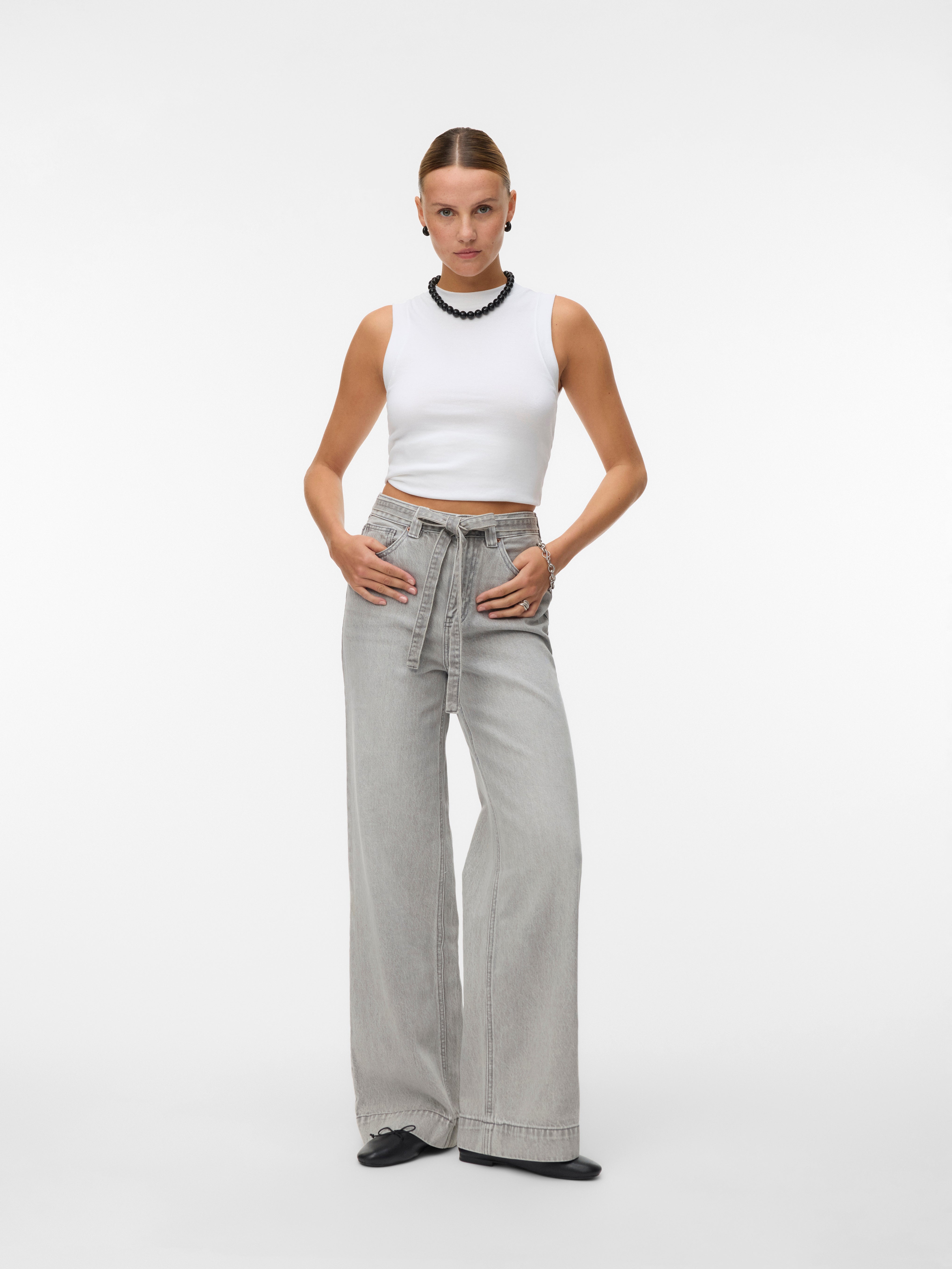 VERO MODA® VMKATHY Super high rise Wide Leg Fit Jeans