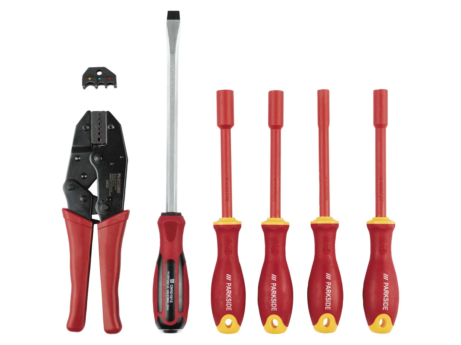 PARKSIDE Coffret d'outils d'lectricien, 83 pices