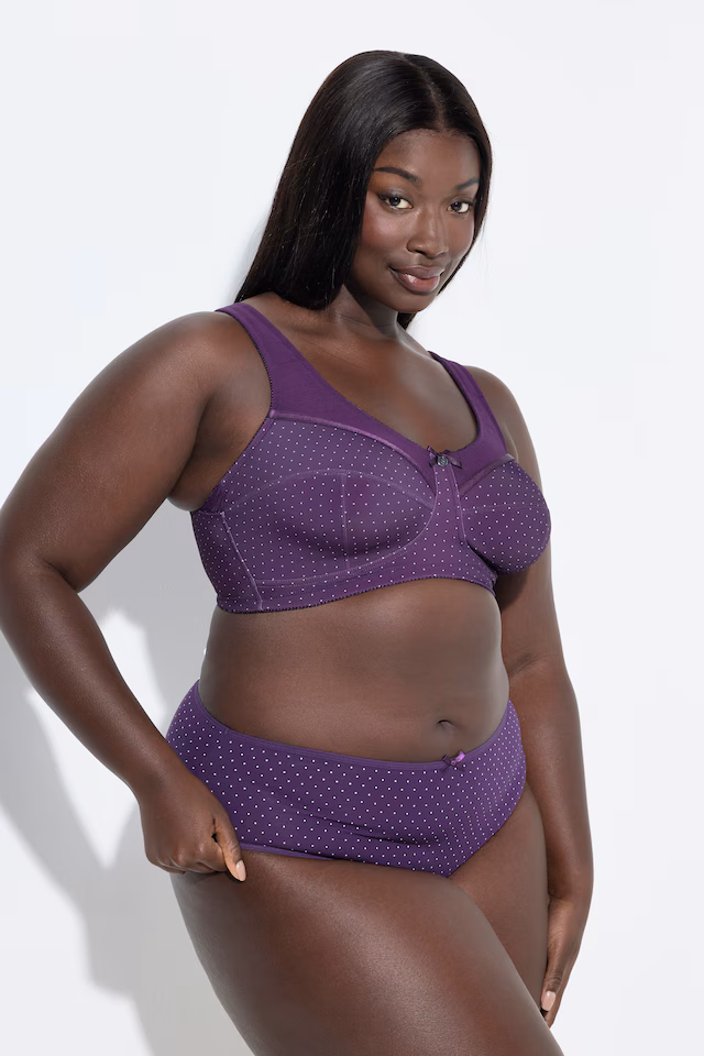 5 Pack Midi Brief- Polka Dot