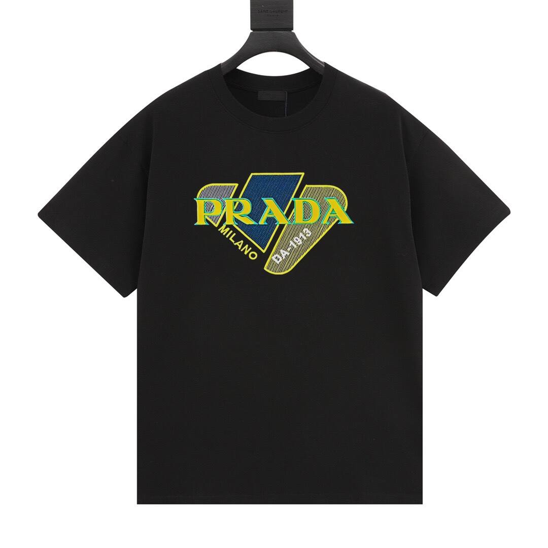 【PRADA 公式旗艦店】プラダ Tシャツご好評に付き再入荷！半袖Tシャツ