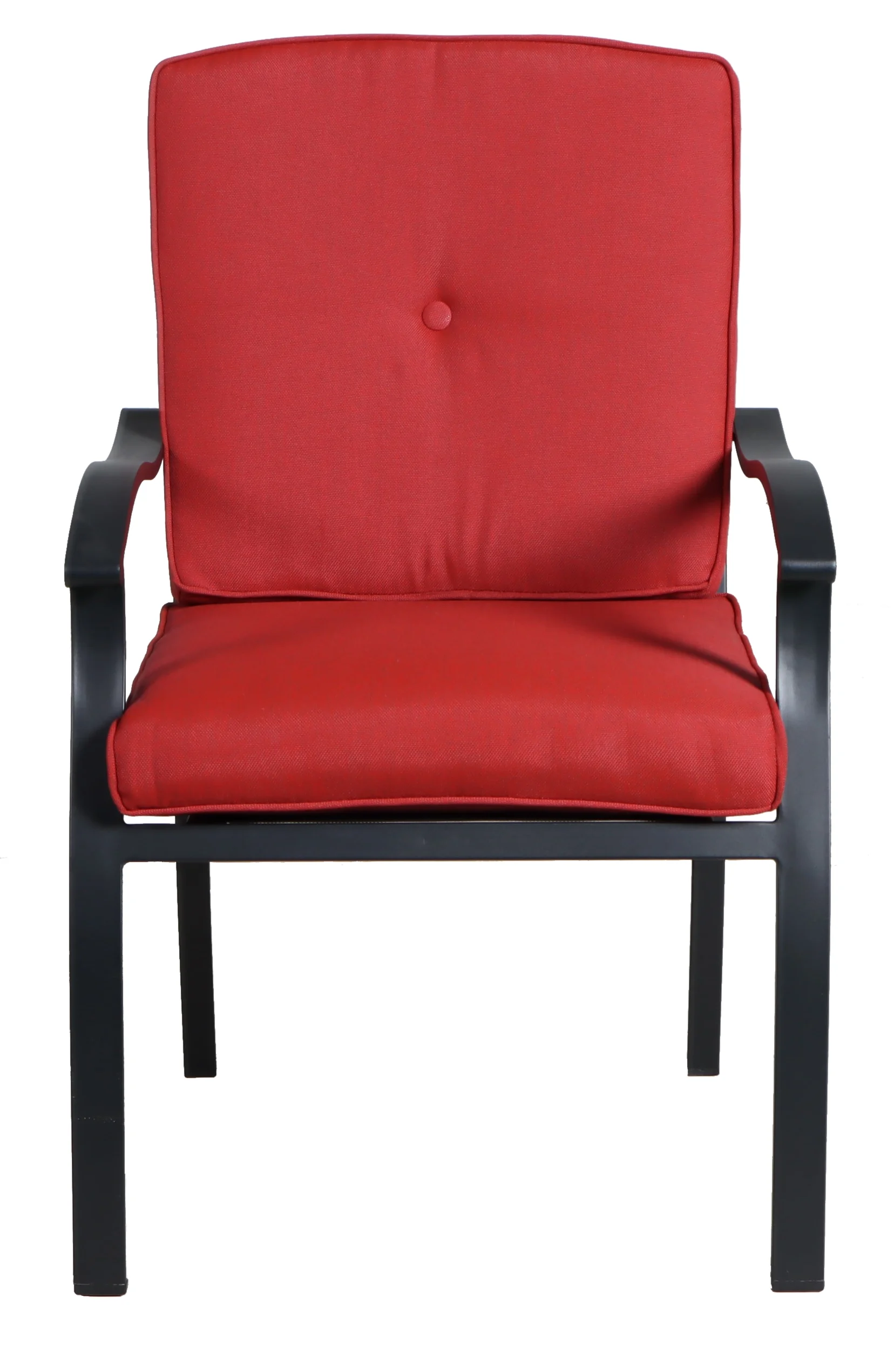 Belden Park 5-piece Outdoor Patio Dining Set Red(Red) - Image 2