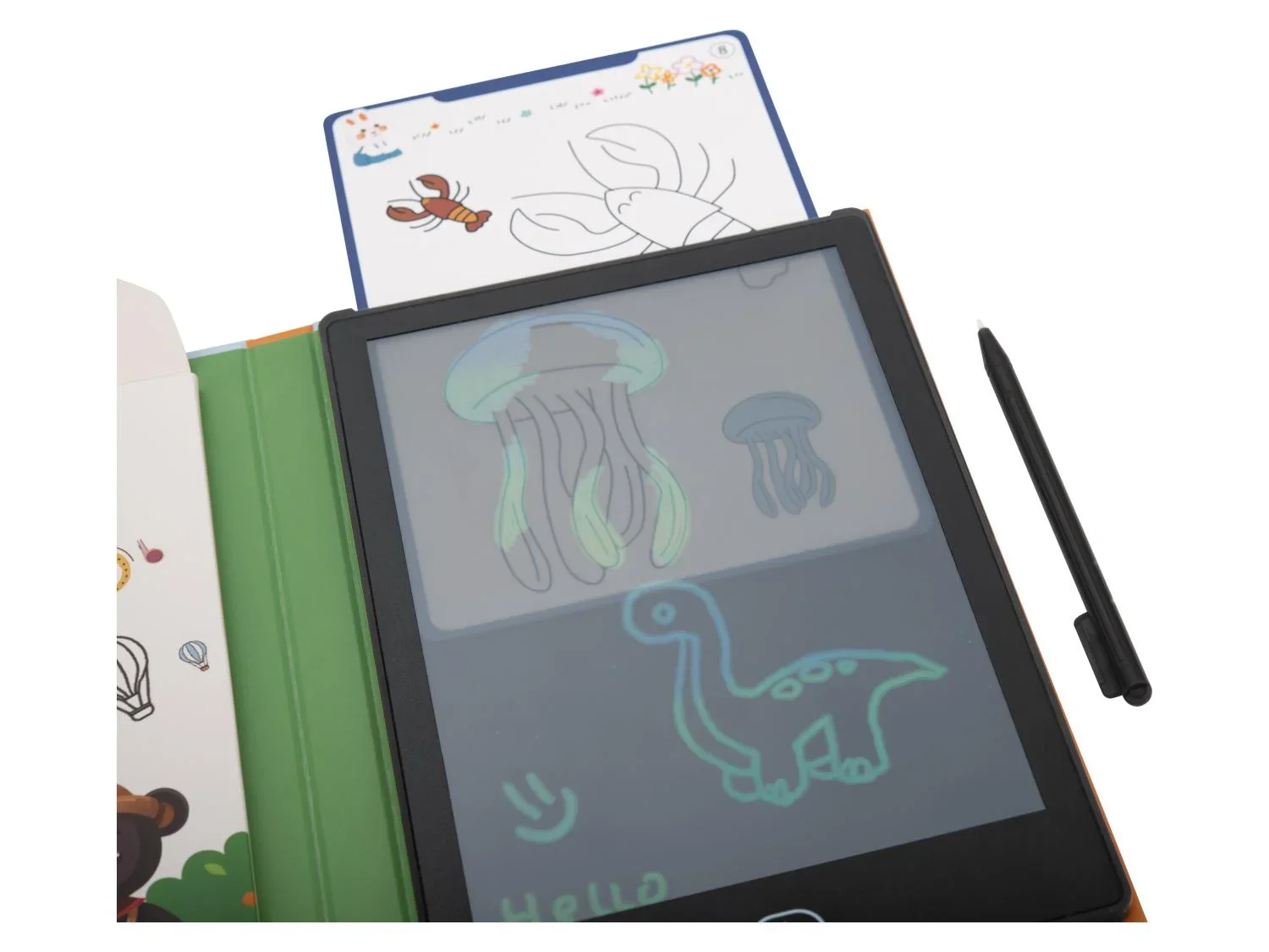 lupilu Tablette LCD avec cartes dapprentissage