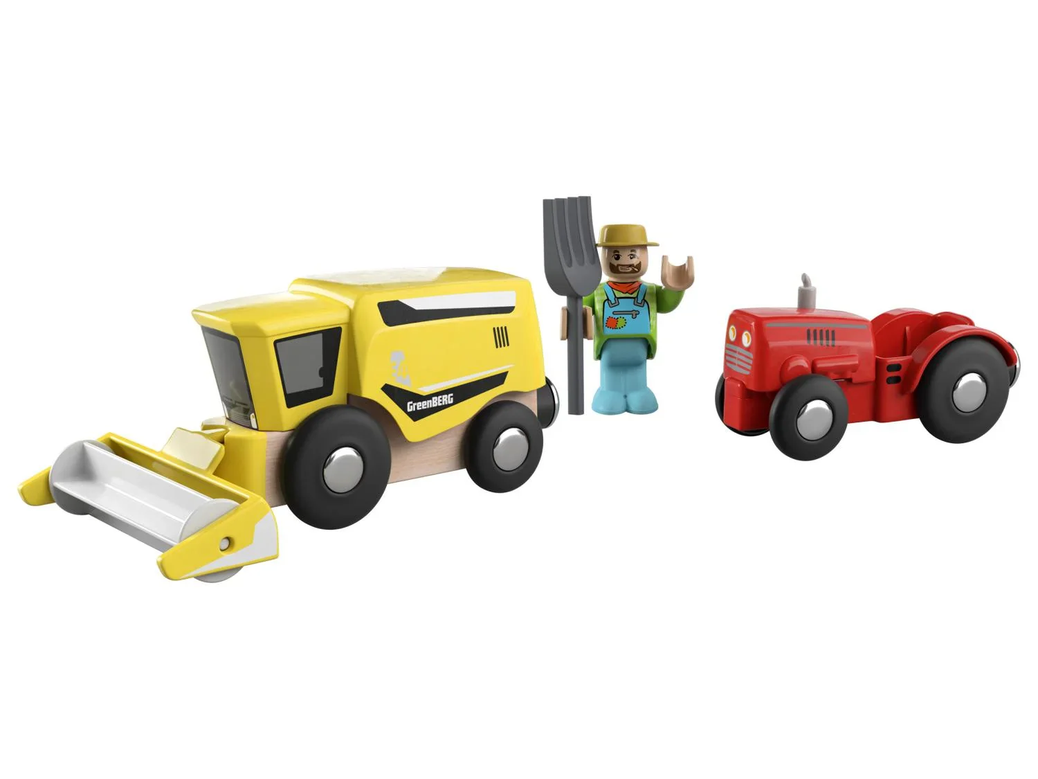 Playtive Set de figurines d'intervention ferrovire