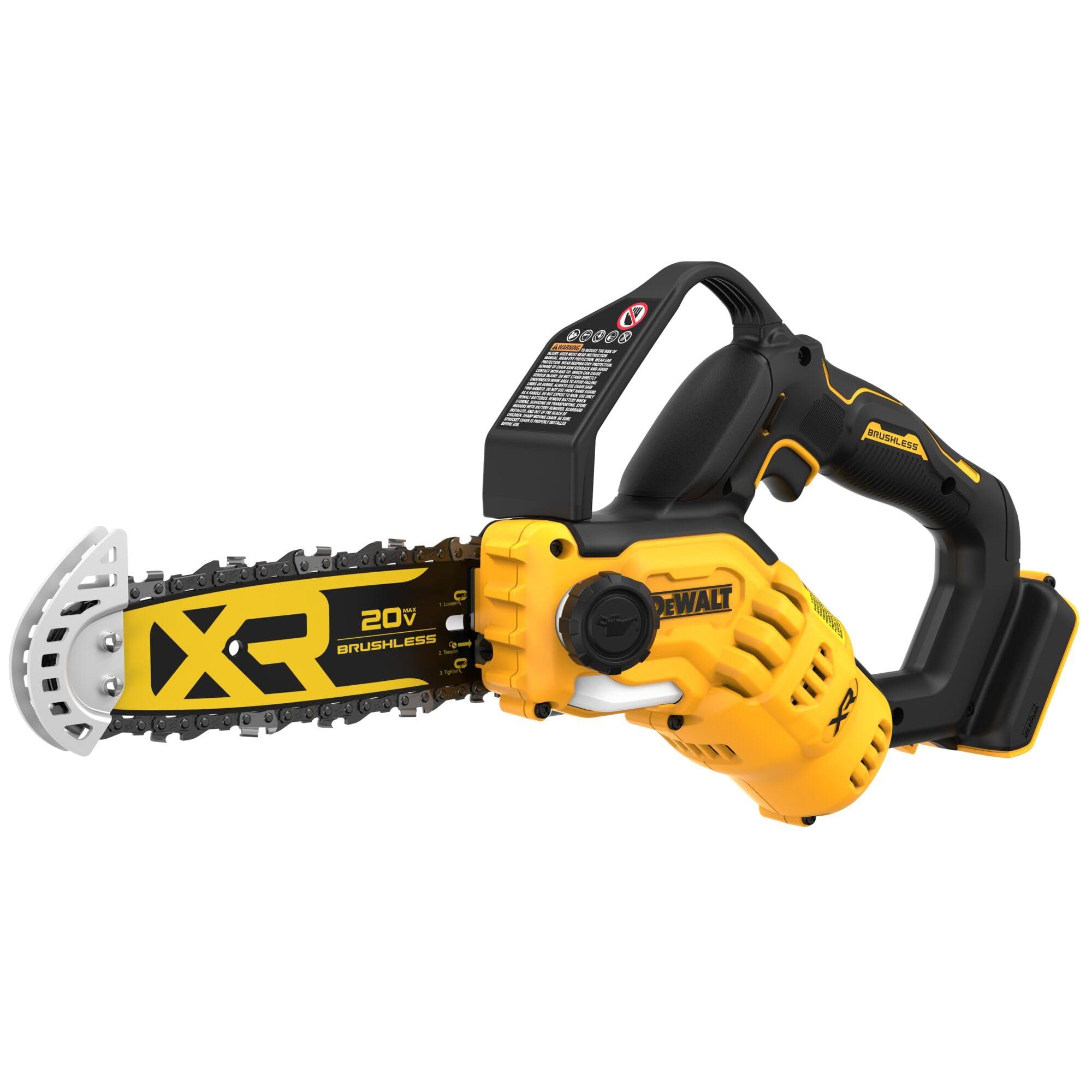 DeWalt DCCS623B 20V Max 8in Brushless Cordless Pruning Chainsaw (Tool Only)