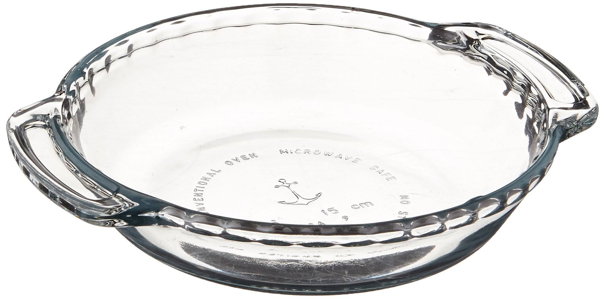 Anchor Hocking 79033 Mini Pie Plate Oven Basics, Glass, 6-Inch