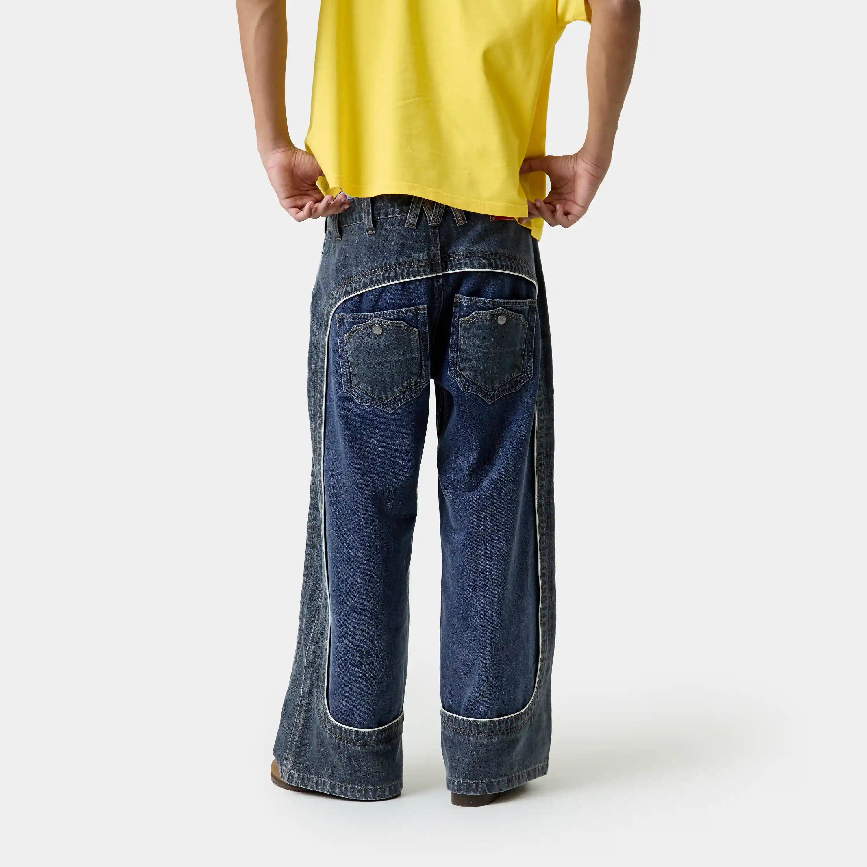 Dual Dark Blue Pants