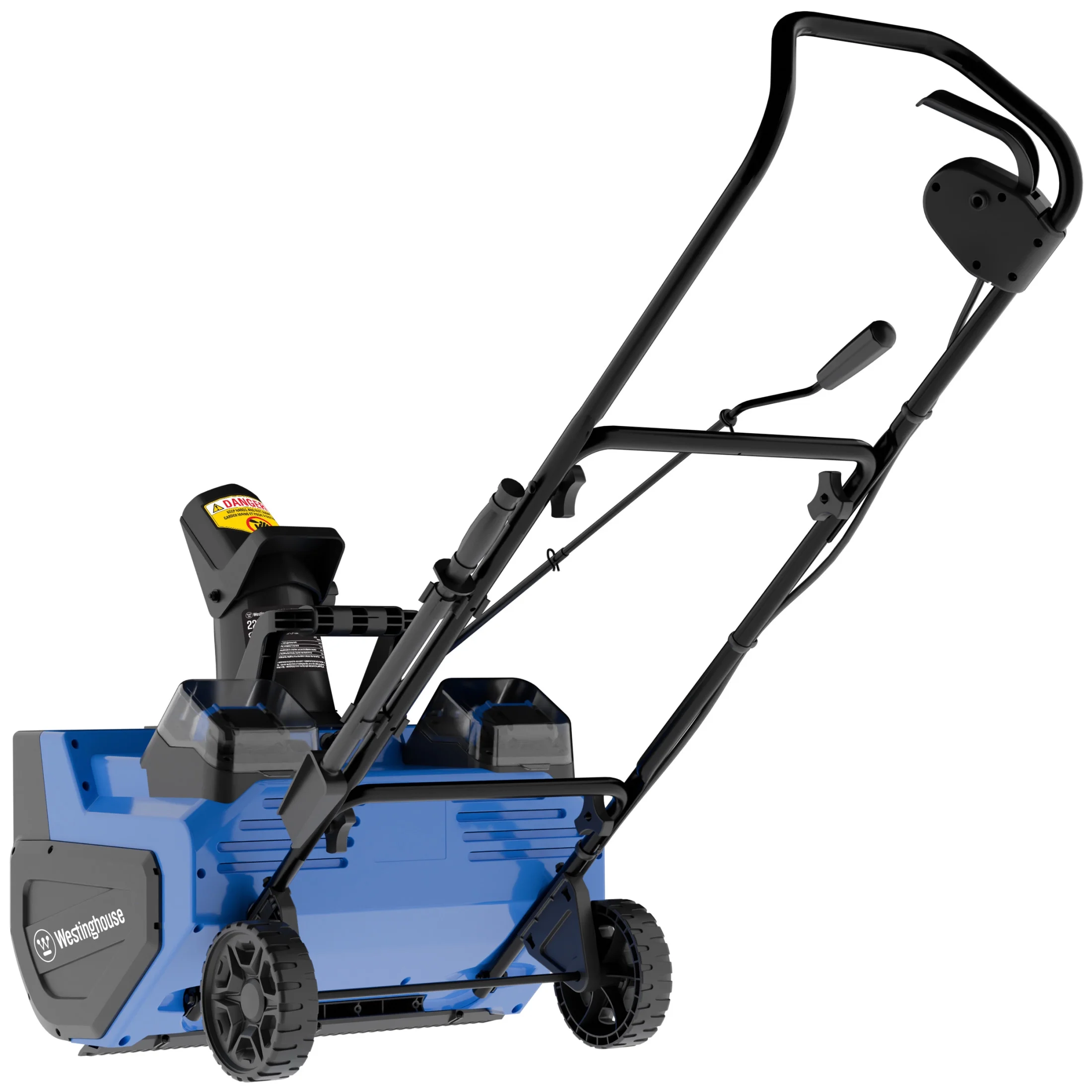 WSnow22 48V Cordless Snow Blower 22 Inch Kit, Steel Auger, LED Lights, 1600W Brushless Motor, 25ft Throwing Distance, Plows 840lbs/min, Compatible with Snow Joe Batteries Image 9