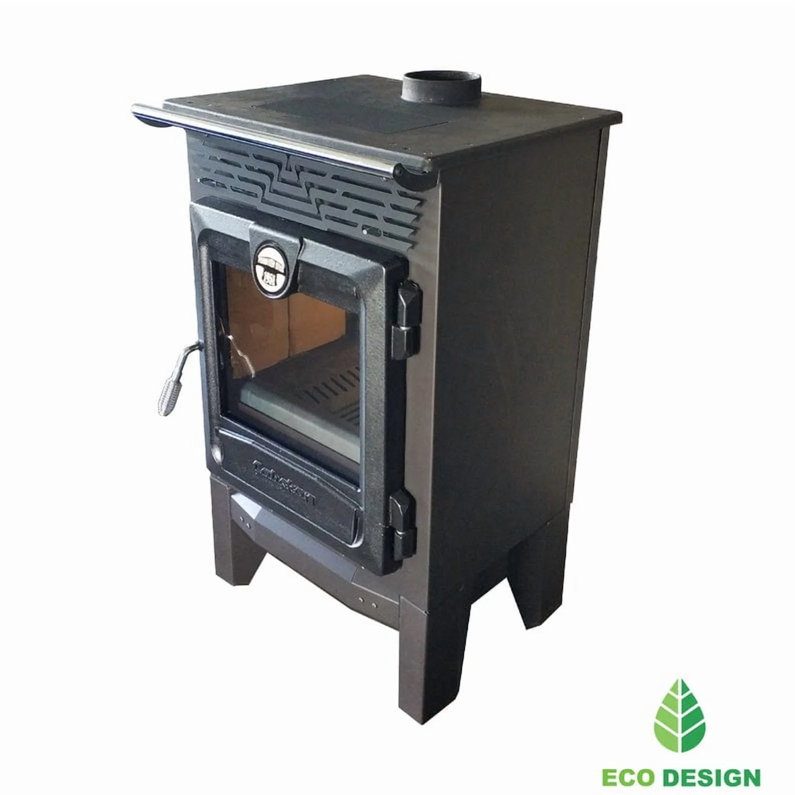Indoor Multifunctional Wood Burning Stove with Box, Overtop Cooking Stove, Wood Burning Stove, Fire Pit, Tiny House, Fire Place, Farm House(Stove) - Image 4