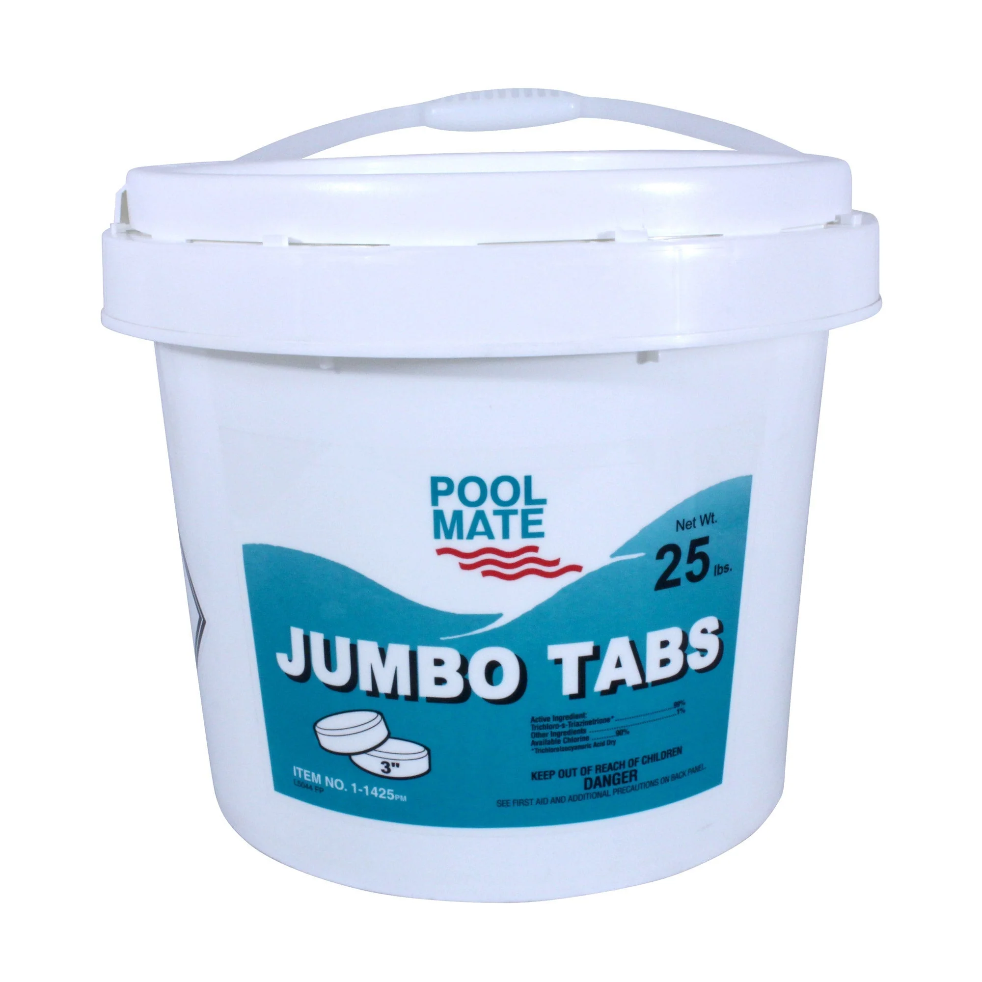 Pool Mate 3′′ Chlorine Tabs – 25 Lbs
