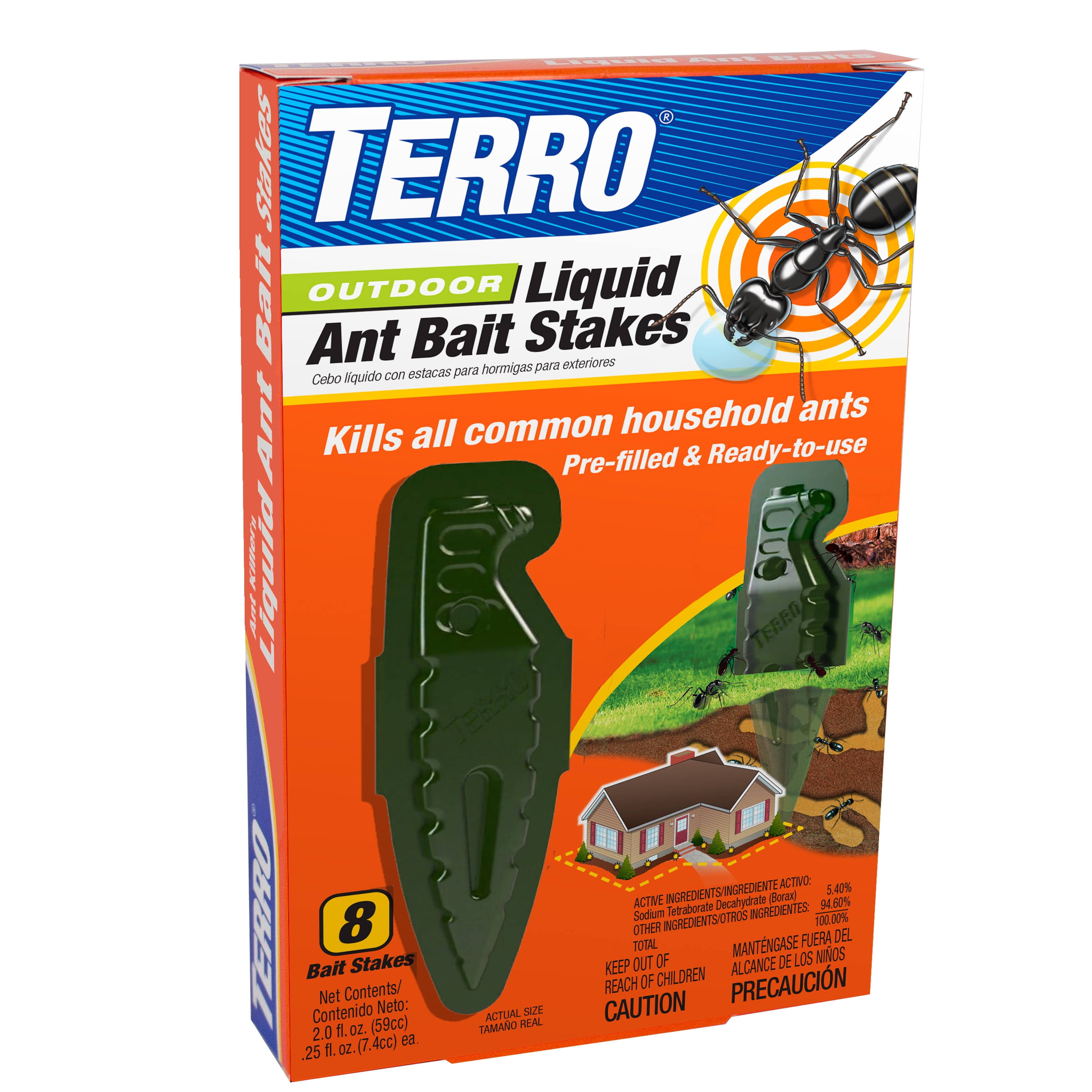 Terro - Outdoor Liquid Ant Bait Stakes