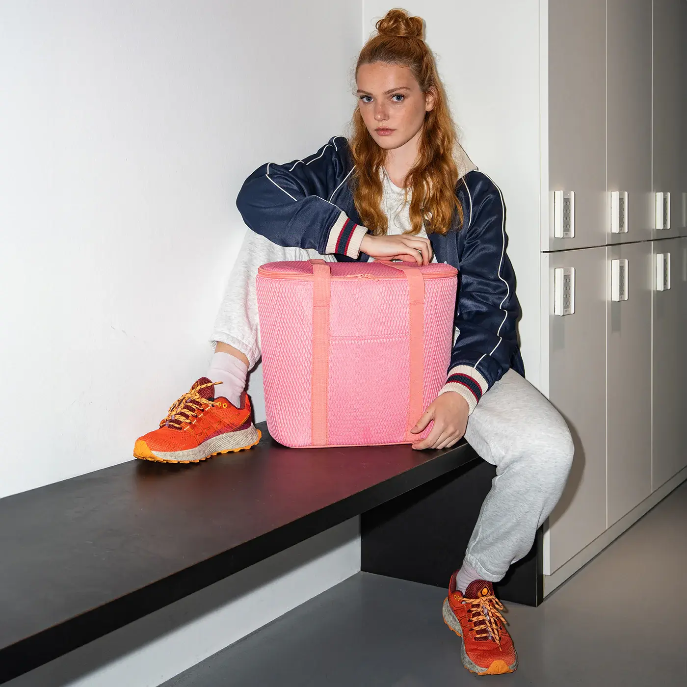 thermoshopper mesh coral